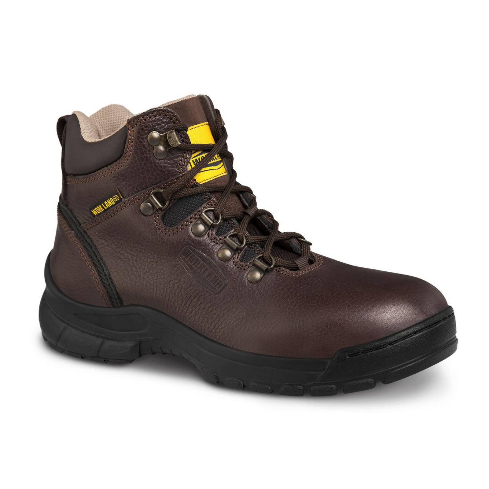 Bota de trabajo hombre industrial botín WORKLAND 75601 Café