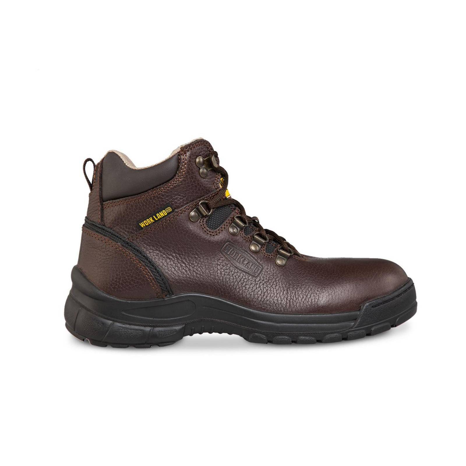 Bota de trabajo hombre industrial botín WORKLAND 75601 Café