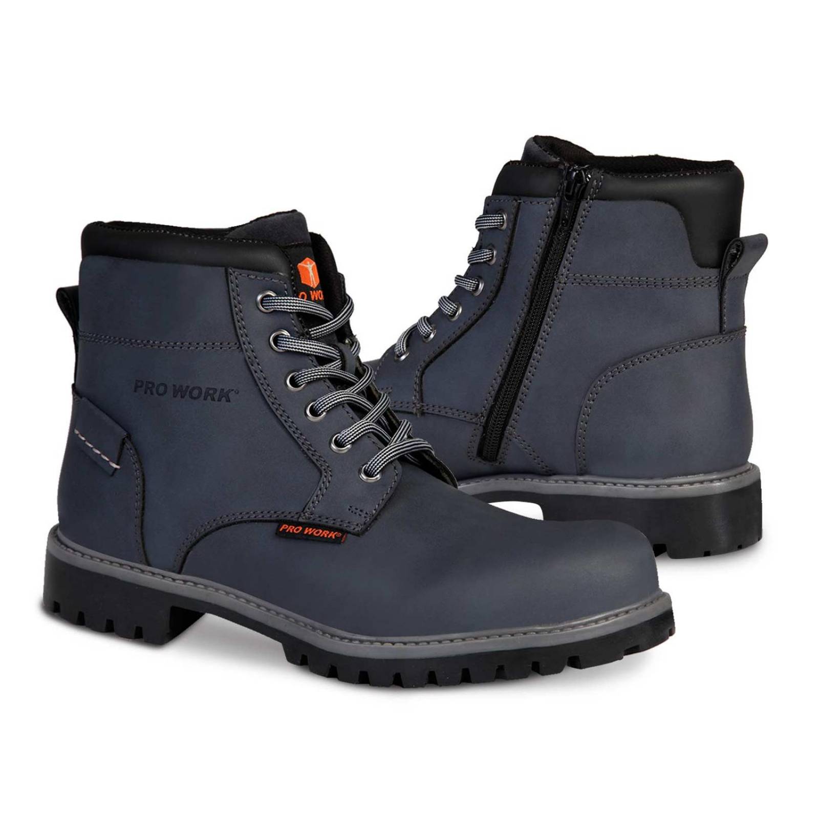 Bota hombre Botin casual caballero PRO WORK 77607 Azul 