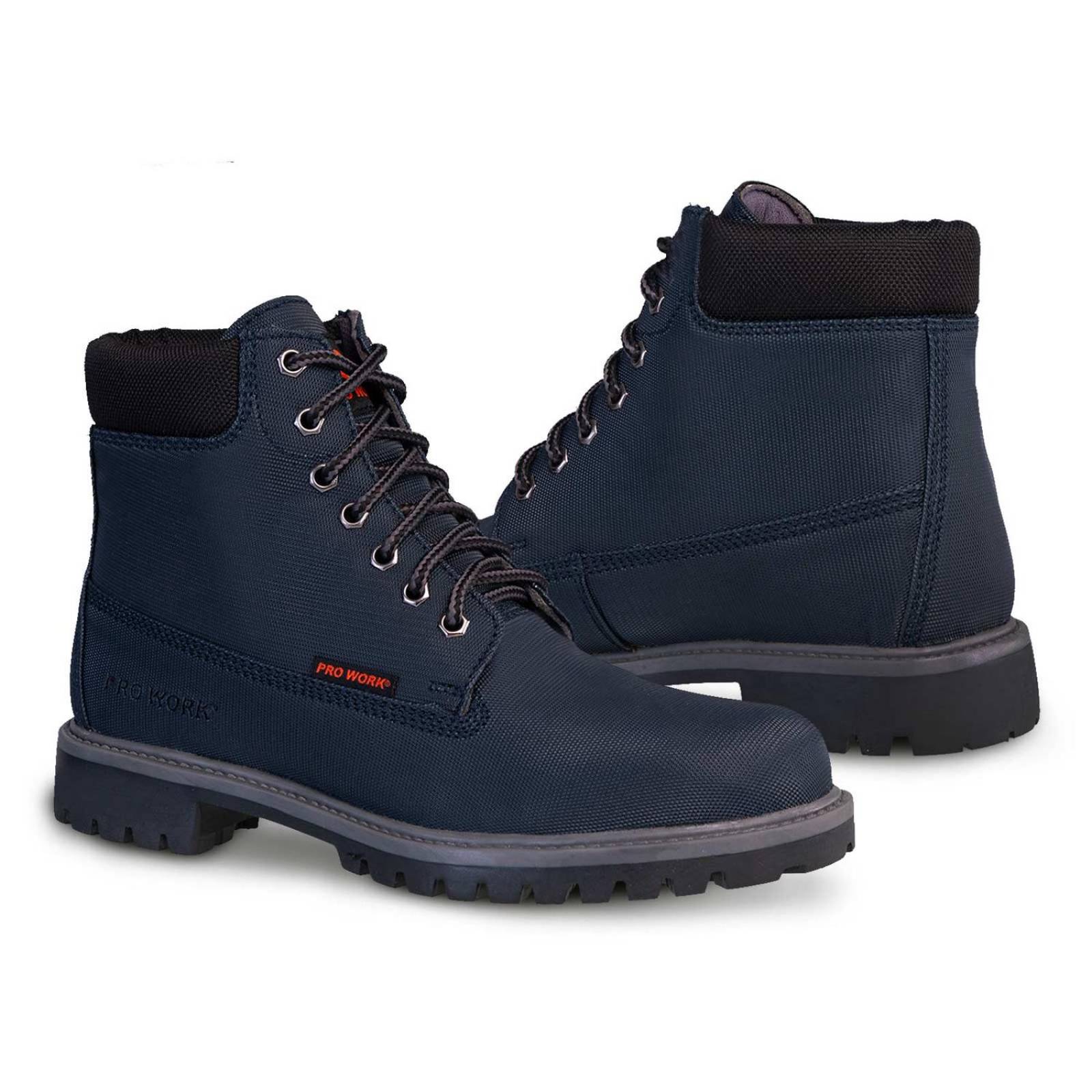 Bota hombre casual Vestir botin PRO WORK 77611 Garm Azul 