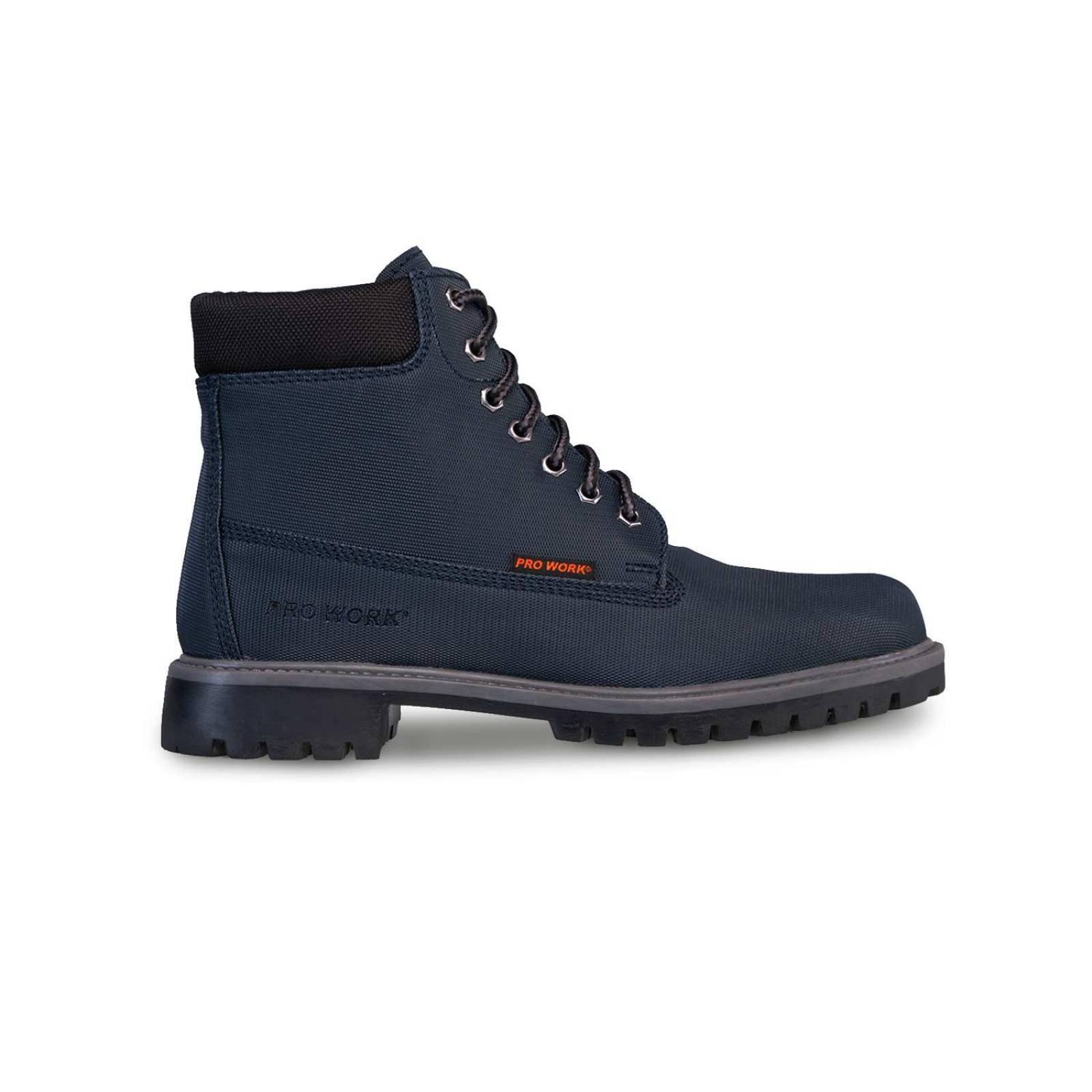 Bota hombre casual Vestir botin PRO WORK 77611 Garm Azul 