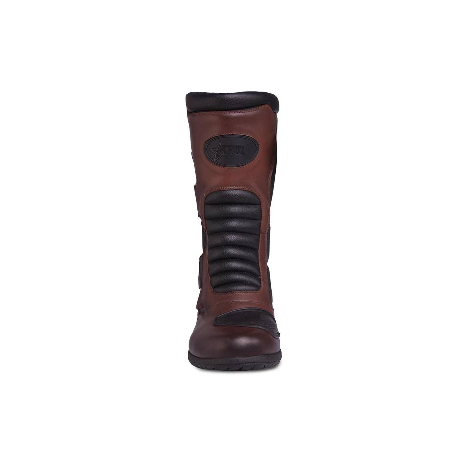 Botas motociclista hombre biker sport WORKLAND 80009 Café 