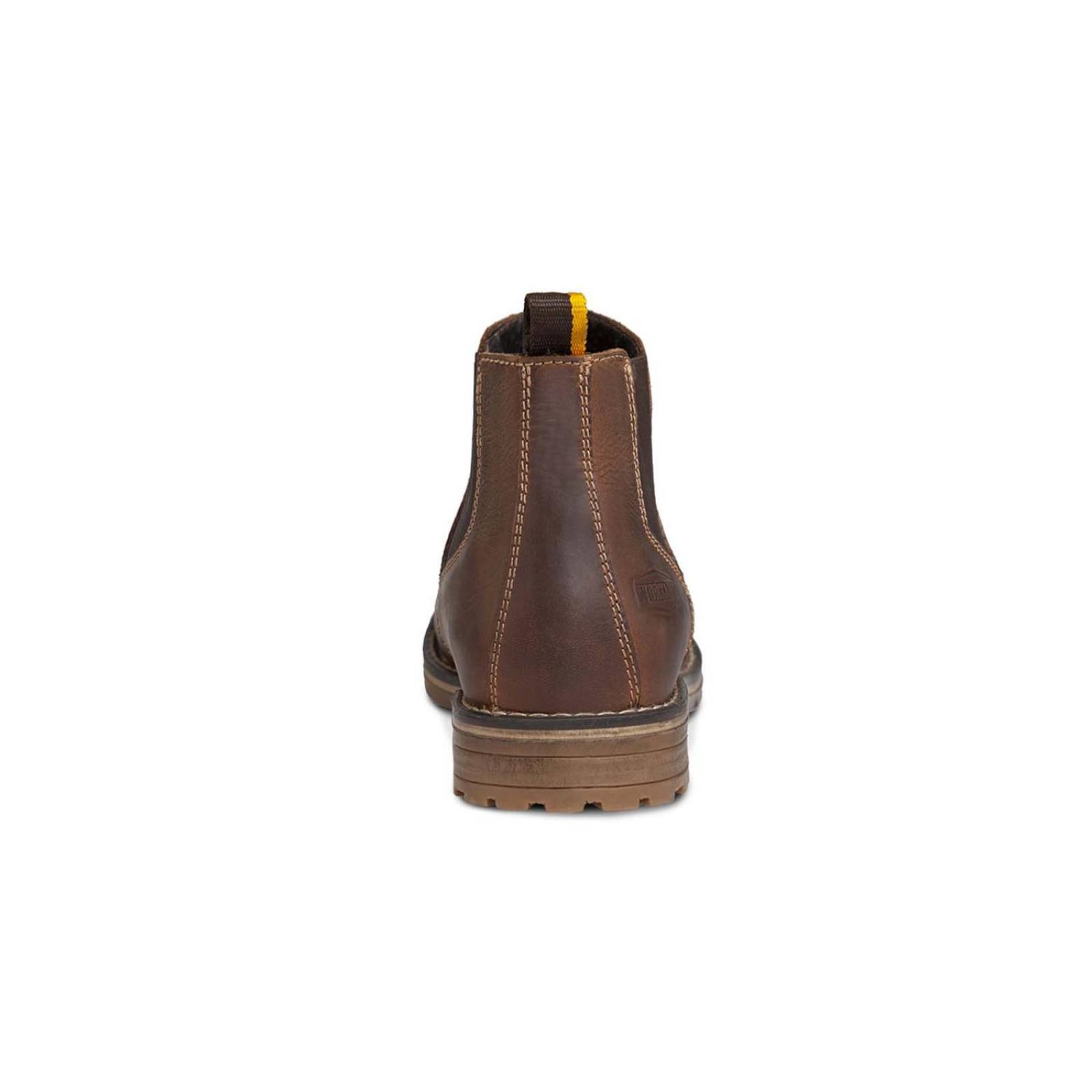Bota hombre vaquera botin caballero WORKLAND 89731 Café 