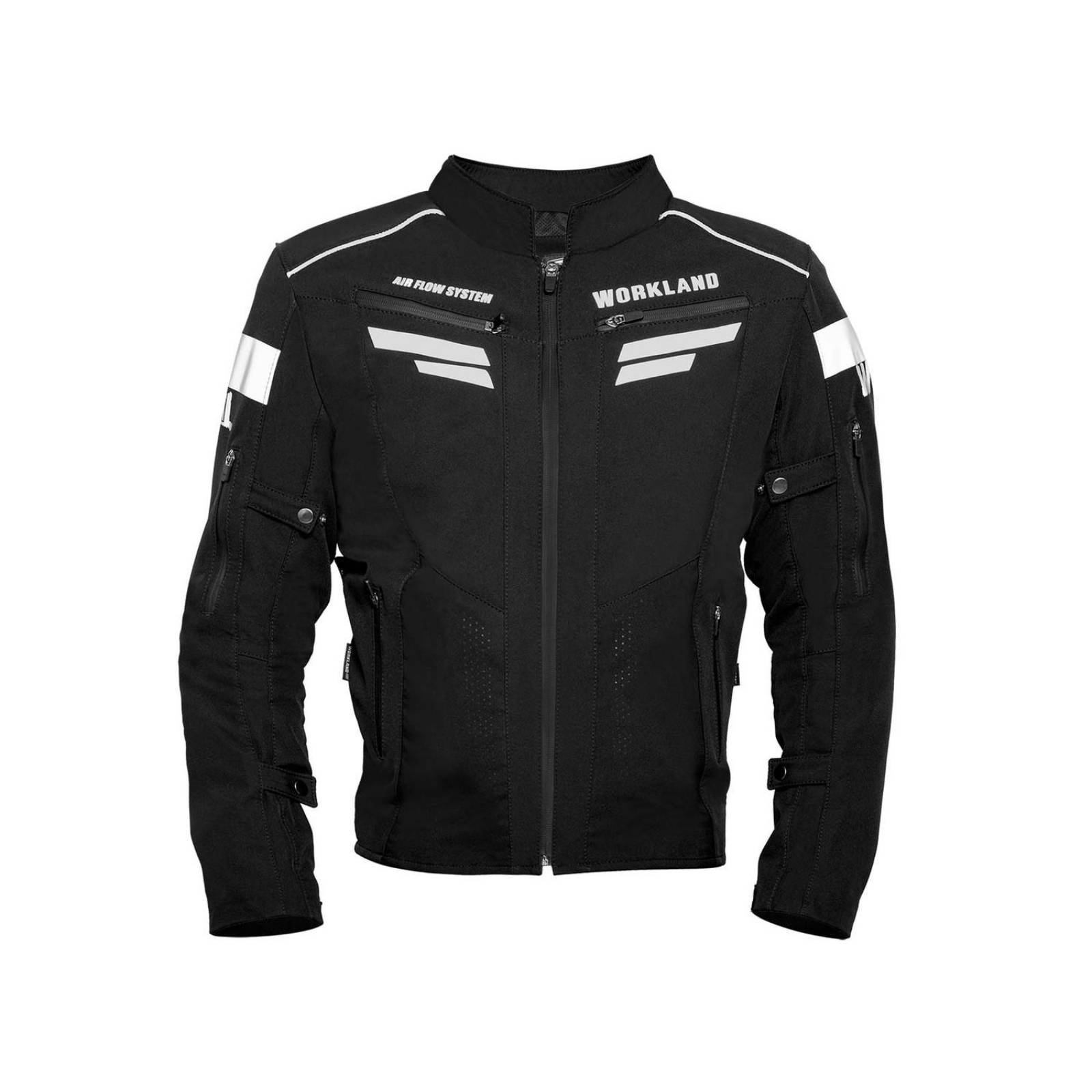 Chamarra moto hombre impermeable biker protecciones WKL NGO