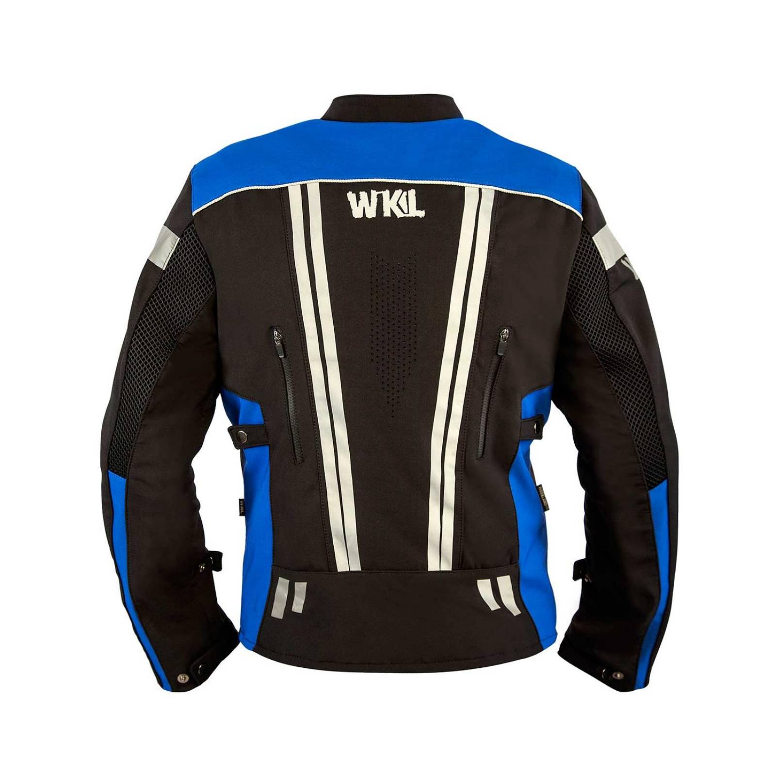 Chamarra motociclista WORKLAND hombre protectores reflejante 