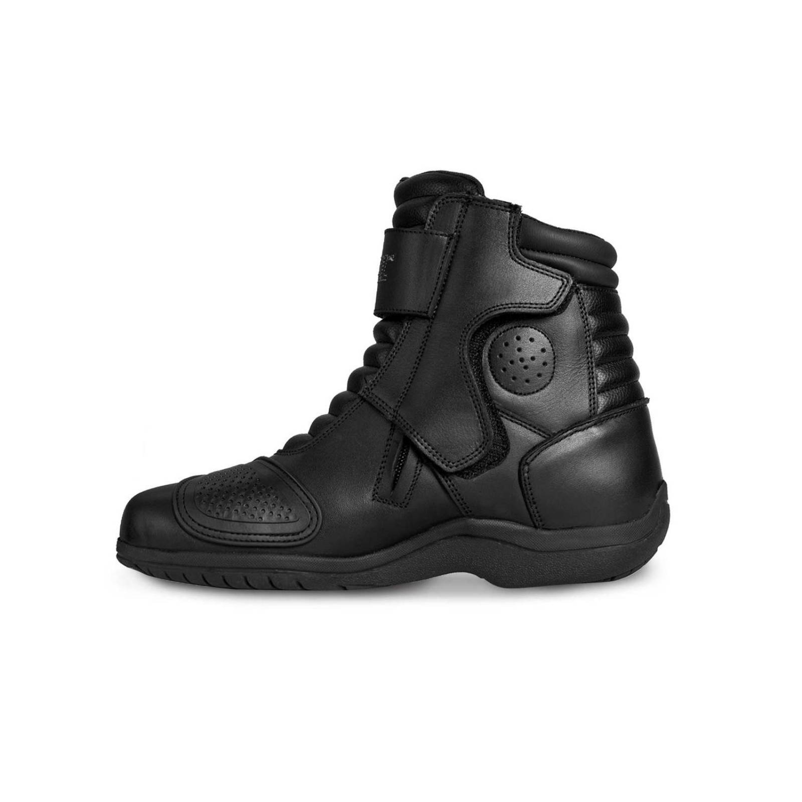 Bota motociclista hombre biker botin sport WKL 80008 Negro 