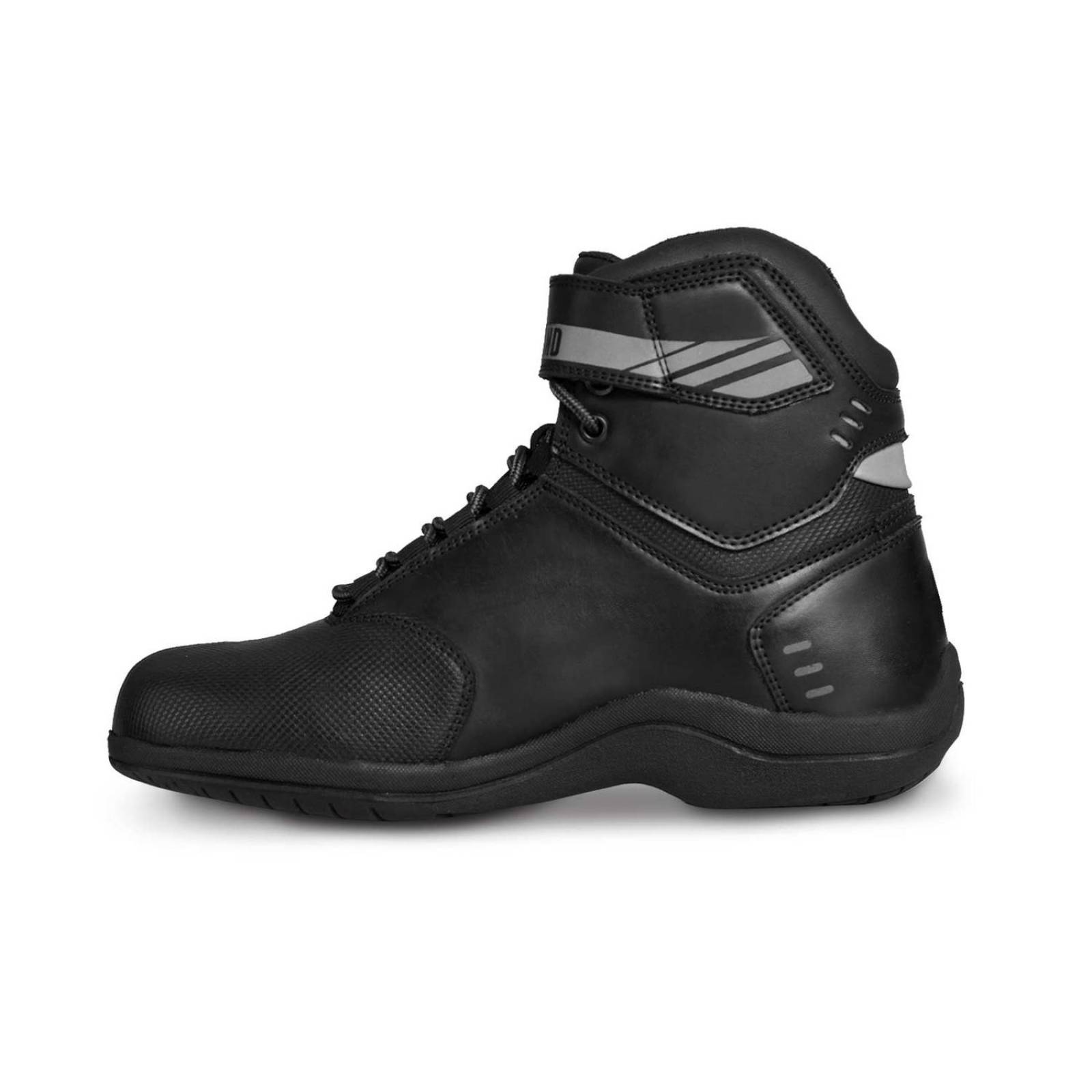 Bota motociclista hombre biker botin sport WKL 80016 Negro 
