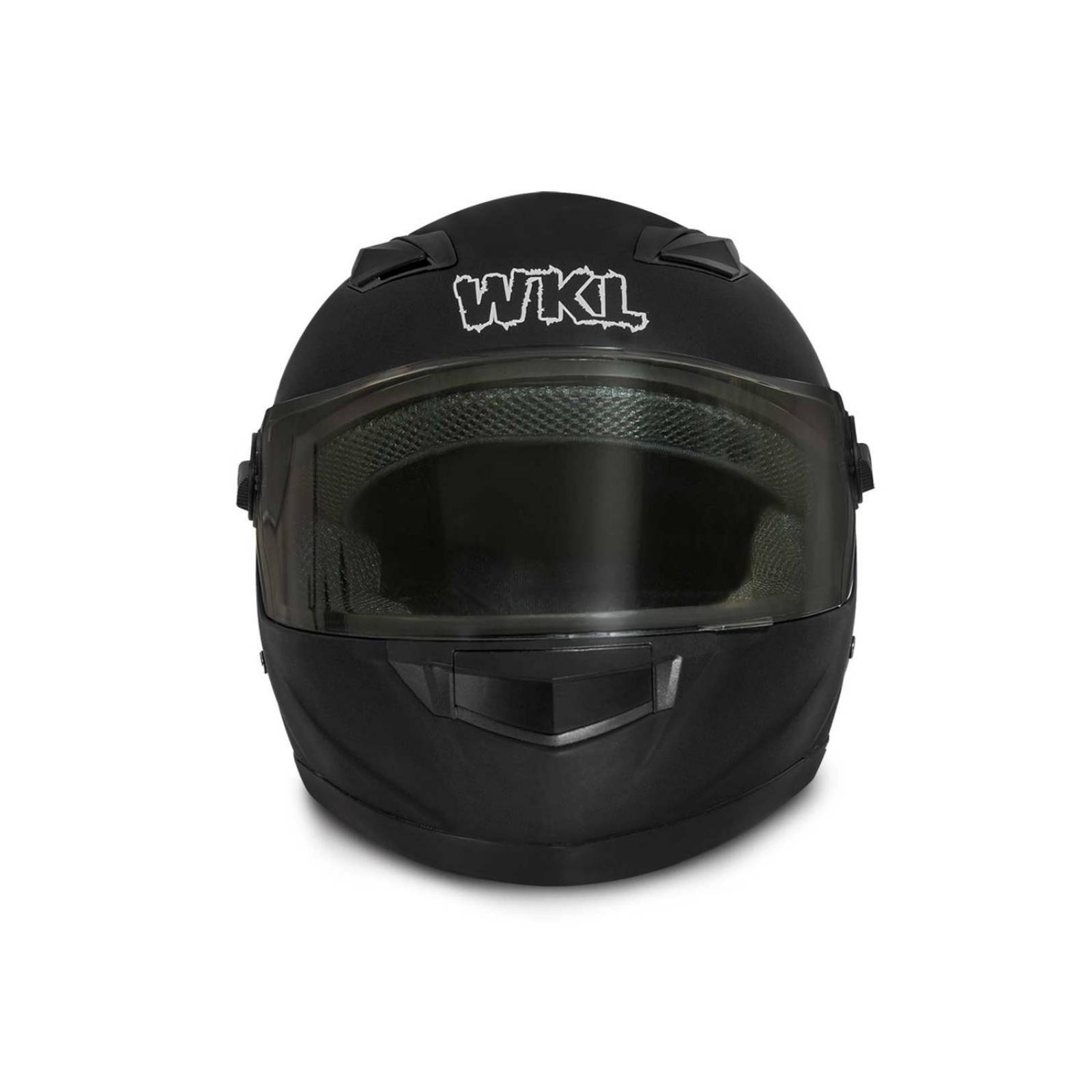 Casco motocicleta certificado DOT moto WKL CH-806 Negro XXL