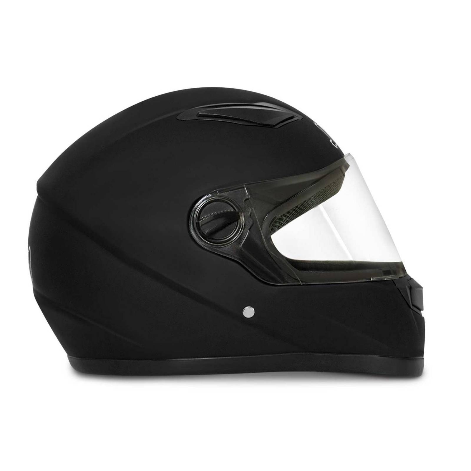 Casco motocicleta certificado DOT moto WKL CH-806 Negro XXL