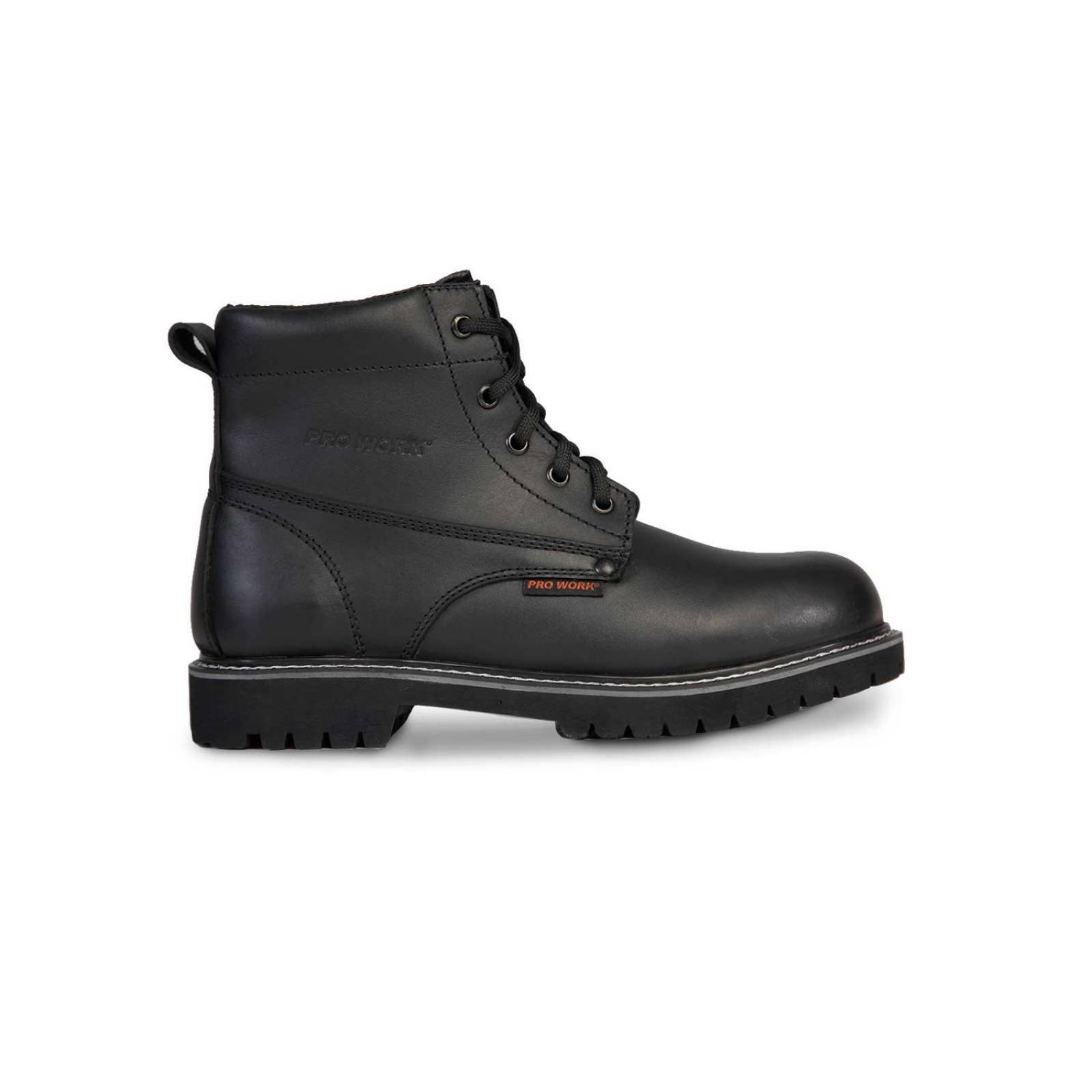 Bota hombre industrial botin trabajo PRO WORK 7040 Negro 