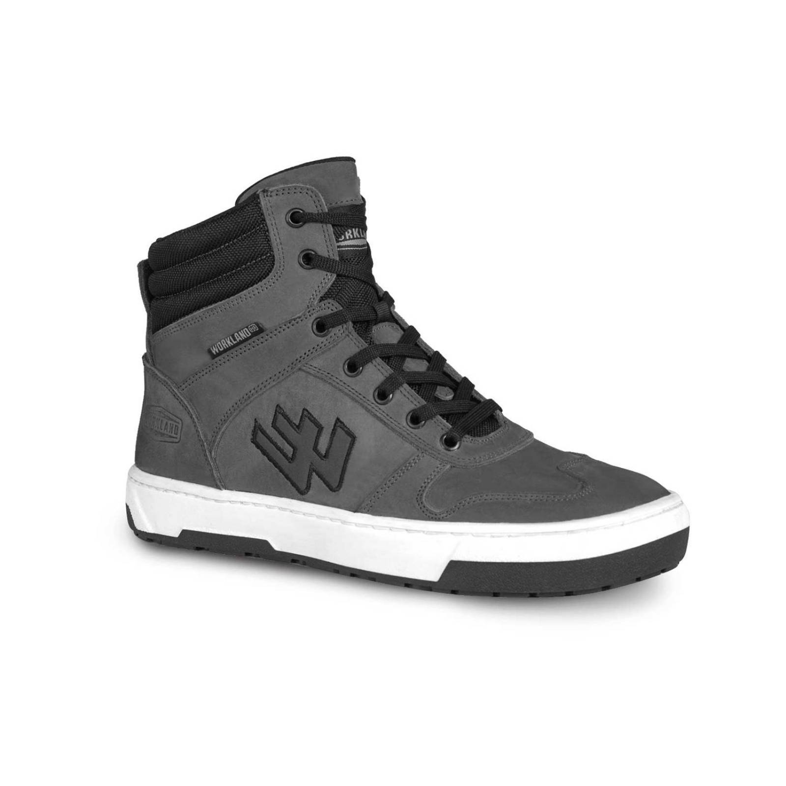 Tenis Bota Motociclista Hombre Moto Biker Wkl 80203 Gris 
