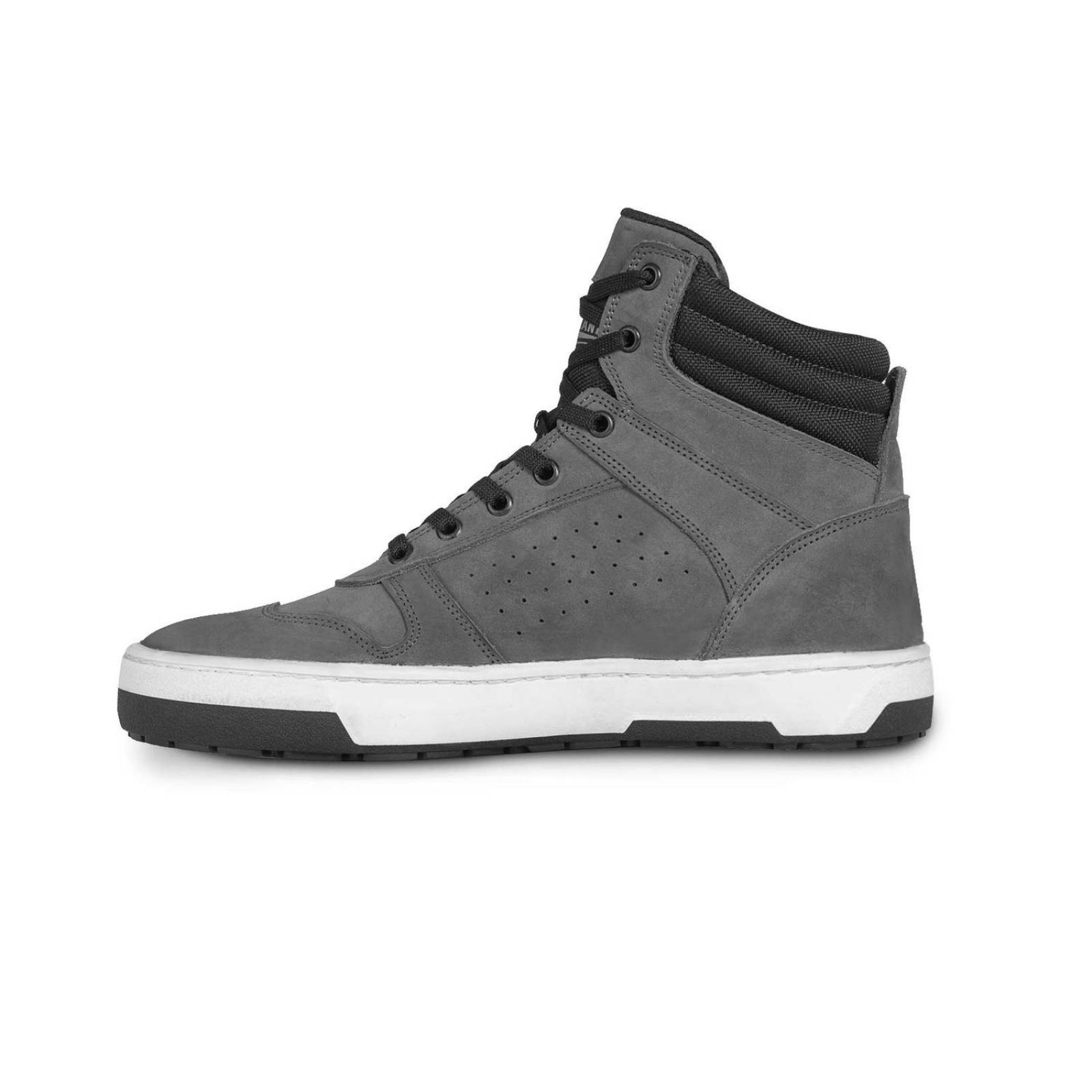 Tenis Bota Motociclista Hombre Moto Biker Wkl 80203 Gris 