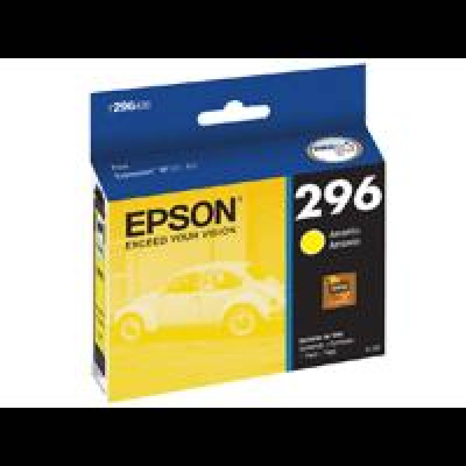 CARTUCHO EPSON MODELO 296 AMARILLO PARA XP 231 XP 431