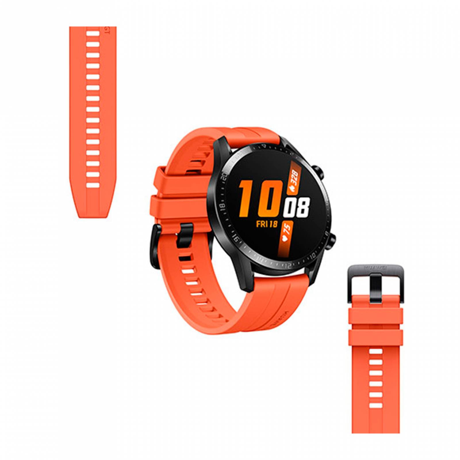 SMART WHATCH GT 2 SPORT HUAWEI  COLOR SUNSET ORANGE