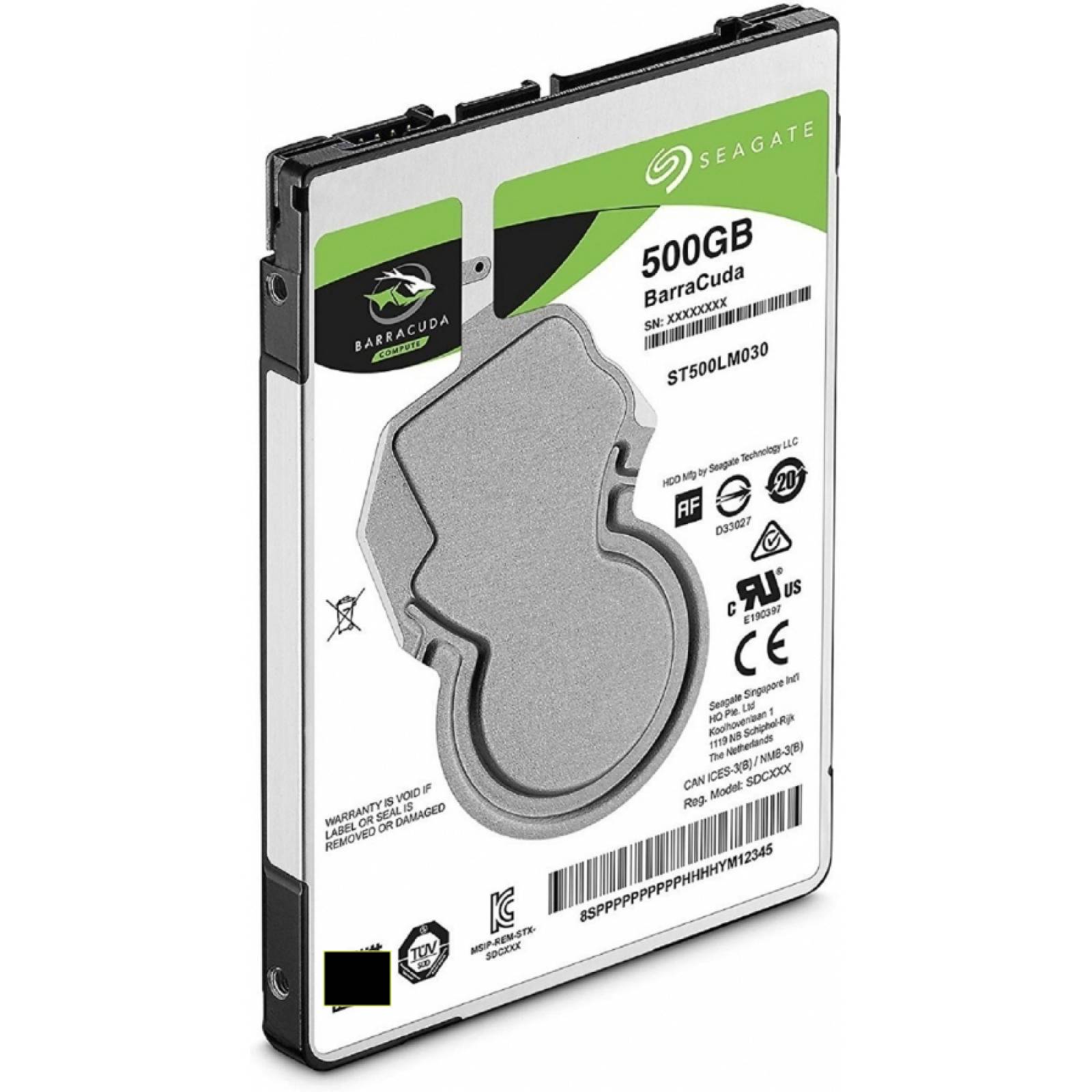 DD INTERNO SEAGATE BARRACUDA 2 5 500GB SATA 7MM ULTRABOOK