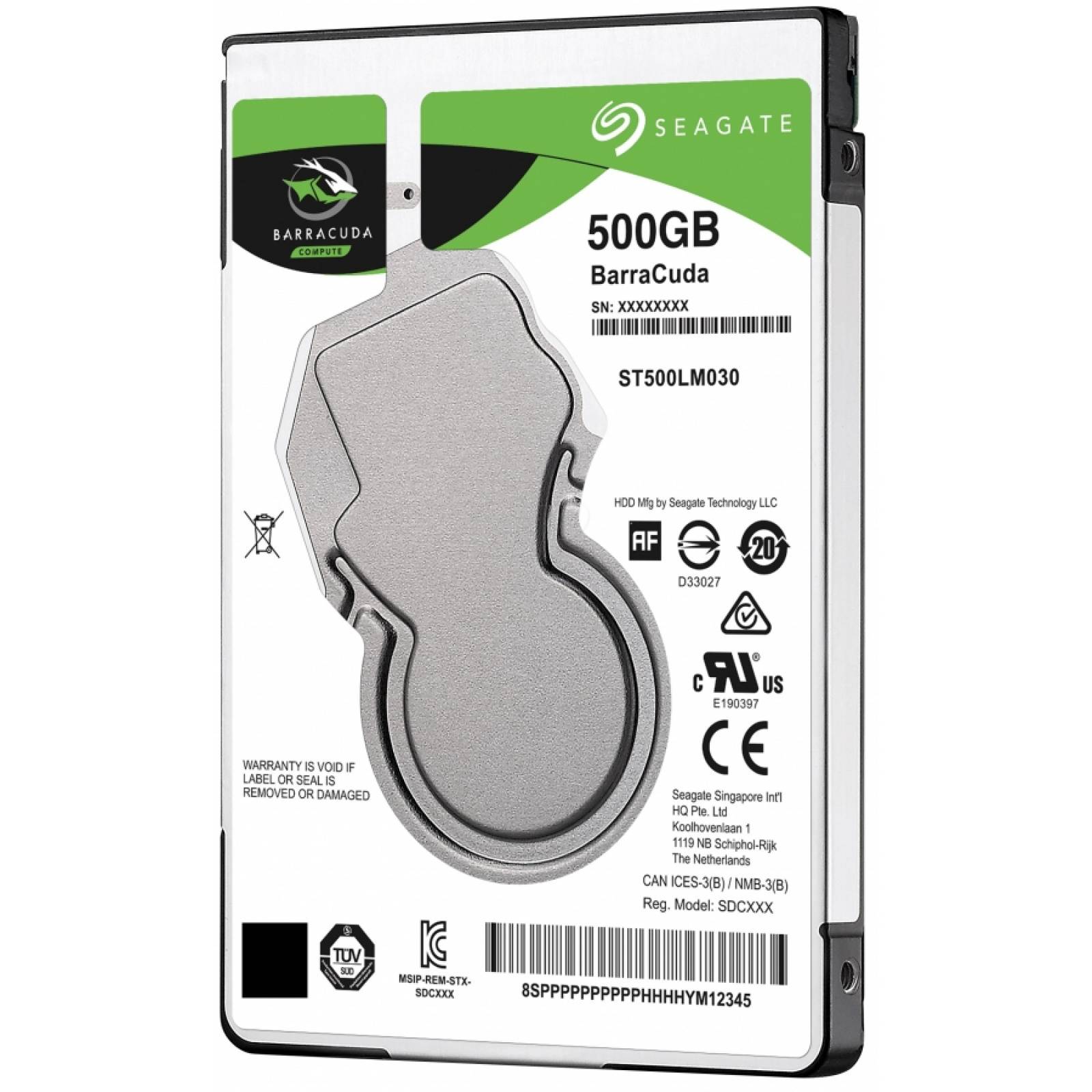 DD INTERNO SEAGATE BARRACUDA 2 5 500GB SATA 7MM ULTRABOOK