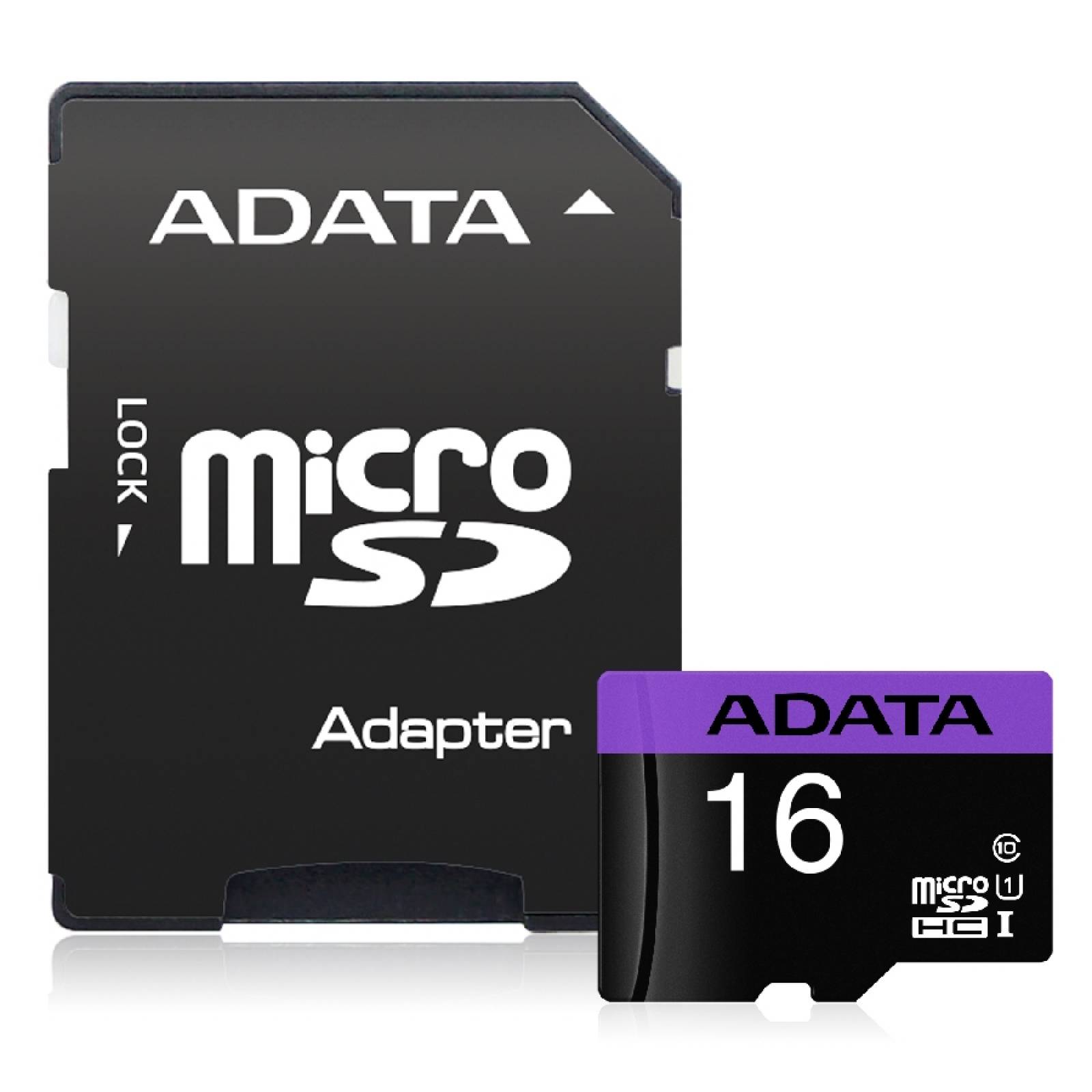MEMORIA ADATA MICRO SDHC UHS I 16GB CLASE 10 C ADAPTADOR