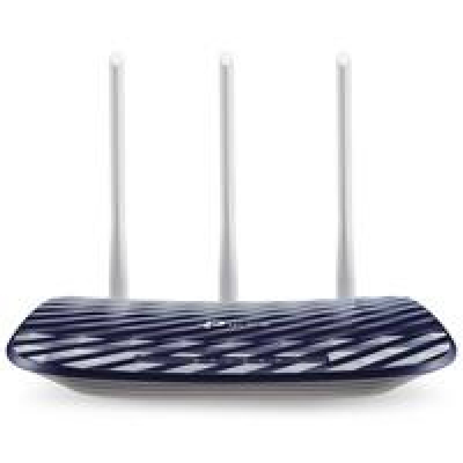 ROUTER INALAMBRICO TP LINK ARCHER C20 AC750 DUAL BAND 2 4GHZ A 300MBPS Y 5GHZ A 433MBPS 4 PUERTOS LAN 10 100 1 PUERTO WA