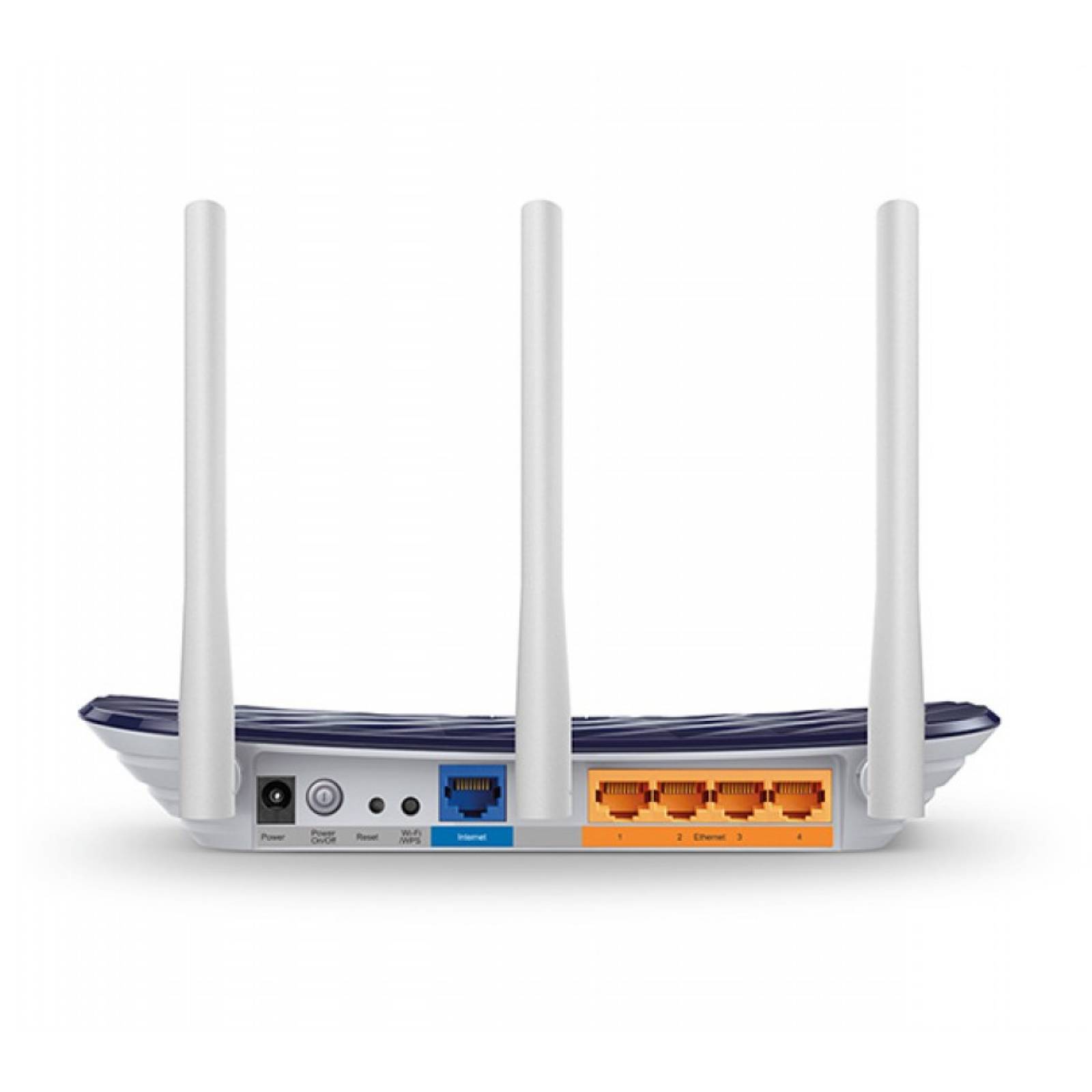 ROUTER INALAMBRICO TP LINK ARCHER C20 AC750 DUAL BAND 2 4GHZ A 300MBPS Y 5GHZ A 433MBPS 4 PUERTOS LAN 10 100 1 PUERTO WA