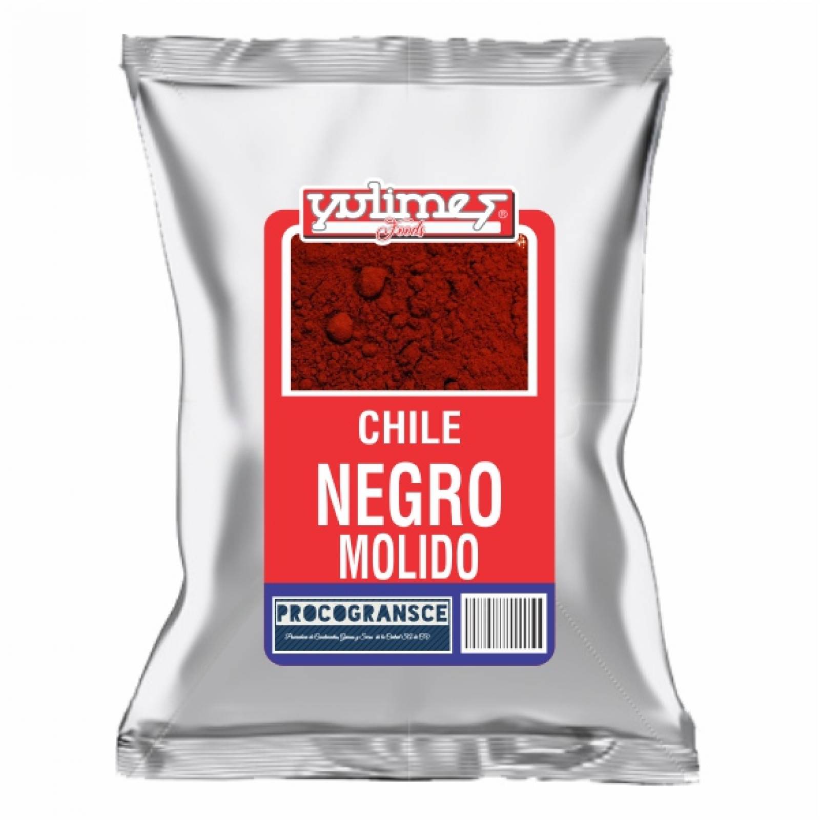 Chile Negro Molido 1Kg.