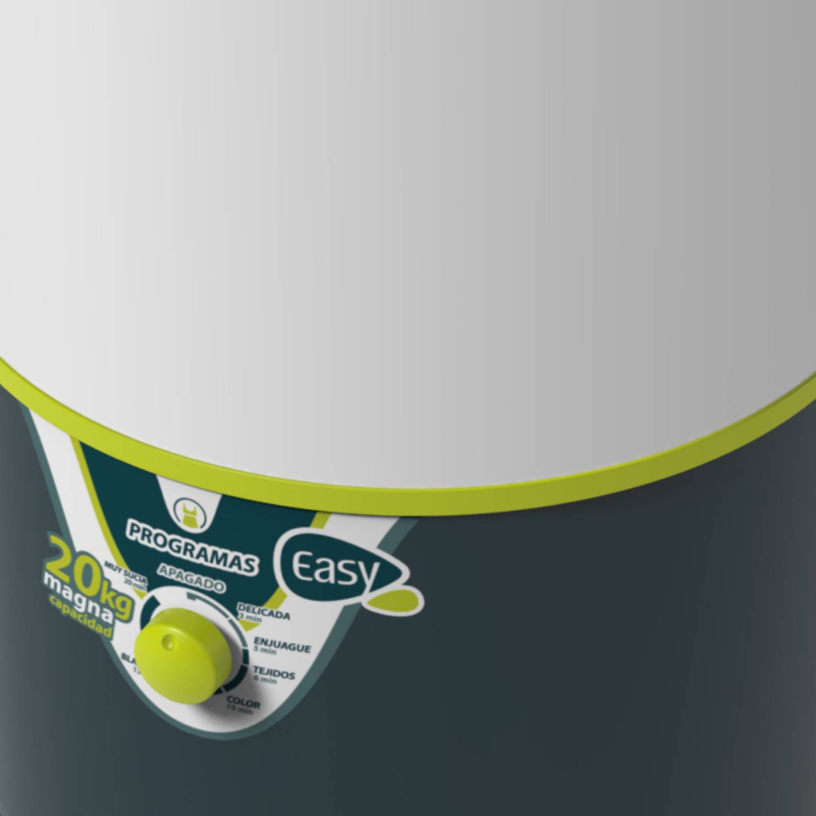 Lavadora Manual 20 kg Verde Easy