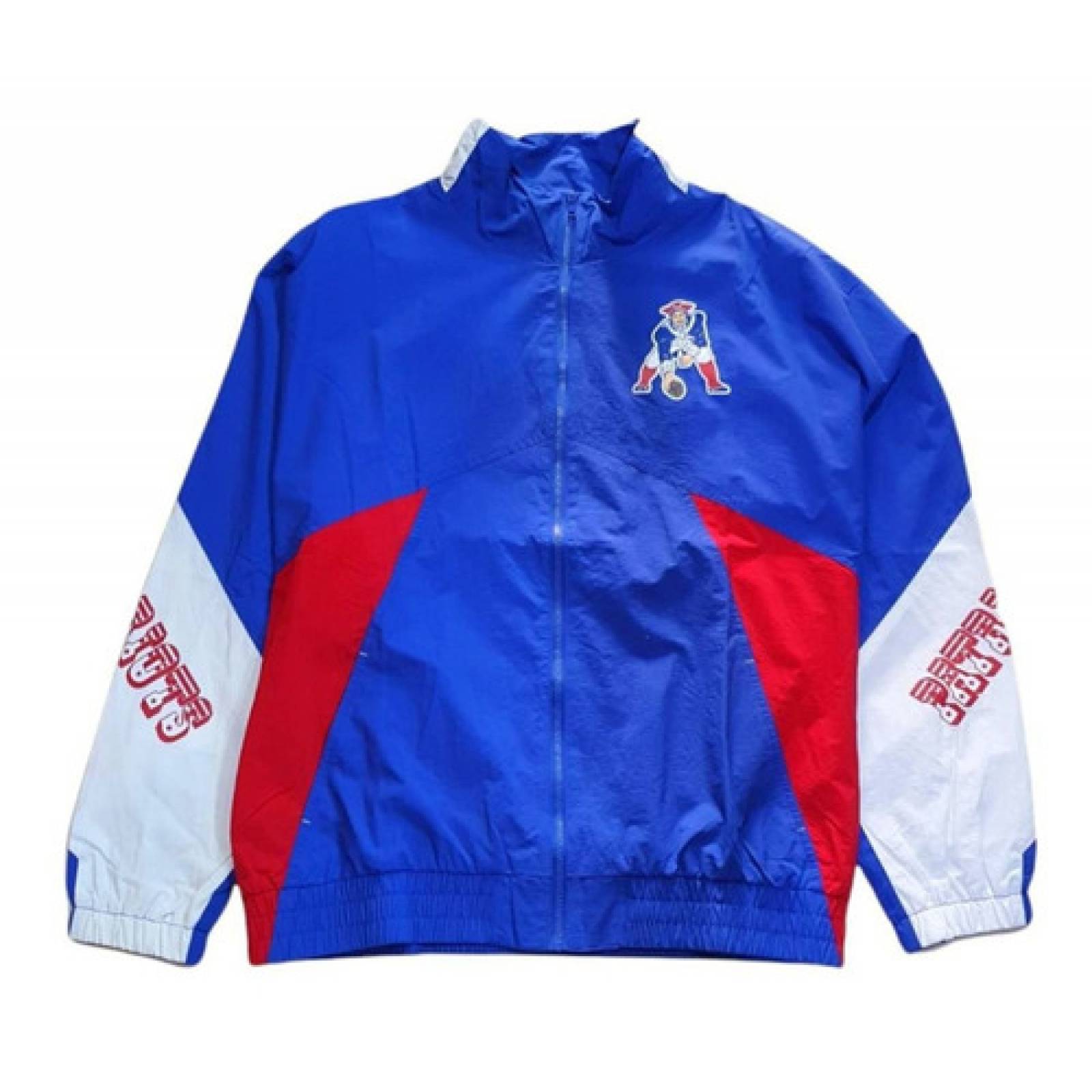 Chamarra M&N New England Patriots Windbreaker 18039NEPROYA