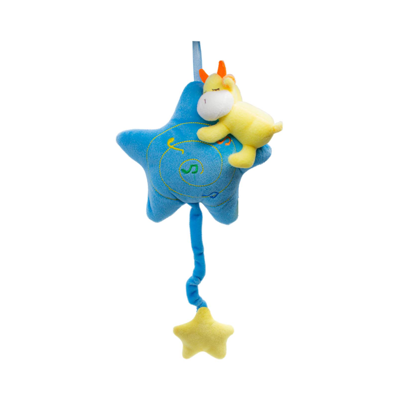 Atrapasueños Azul de Peluche Musical para Bebé