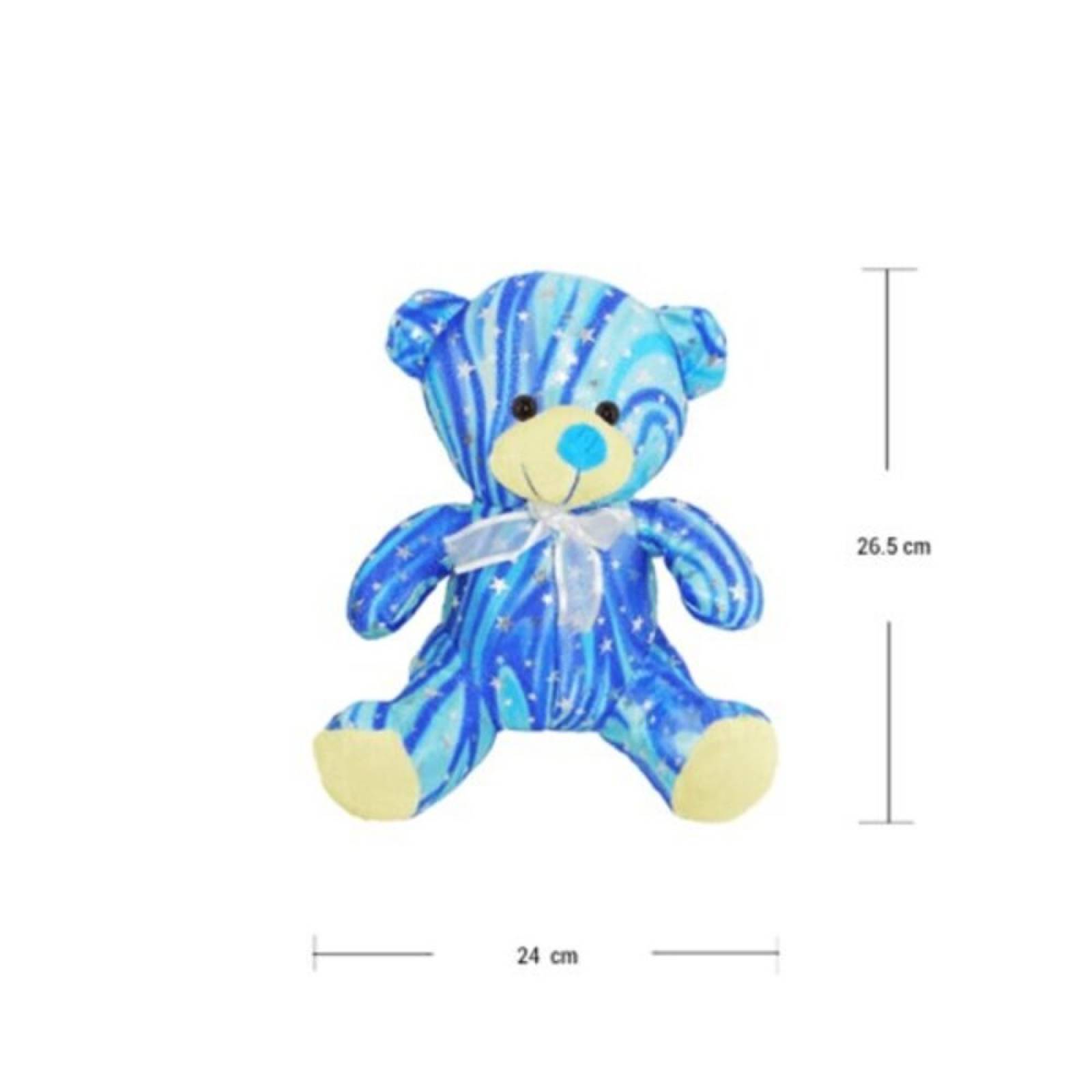 Osito de Peluche de Color Rosa con Moño