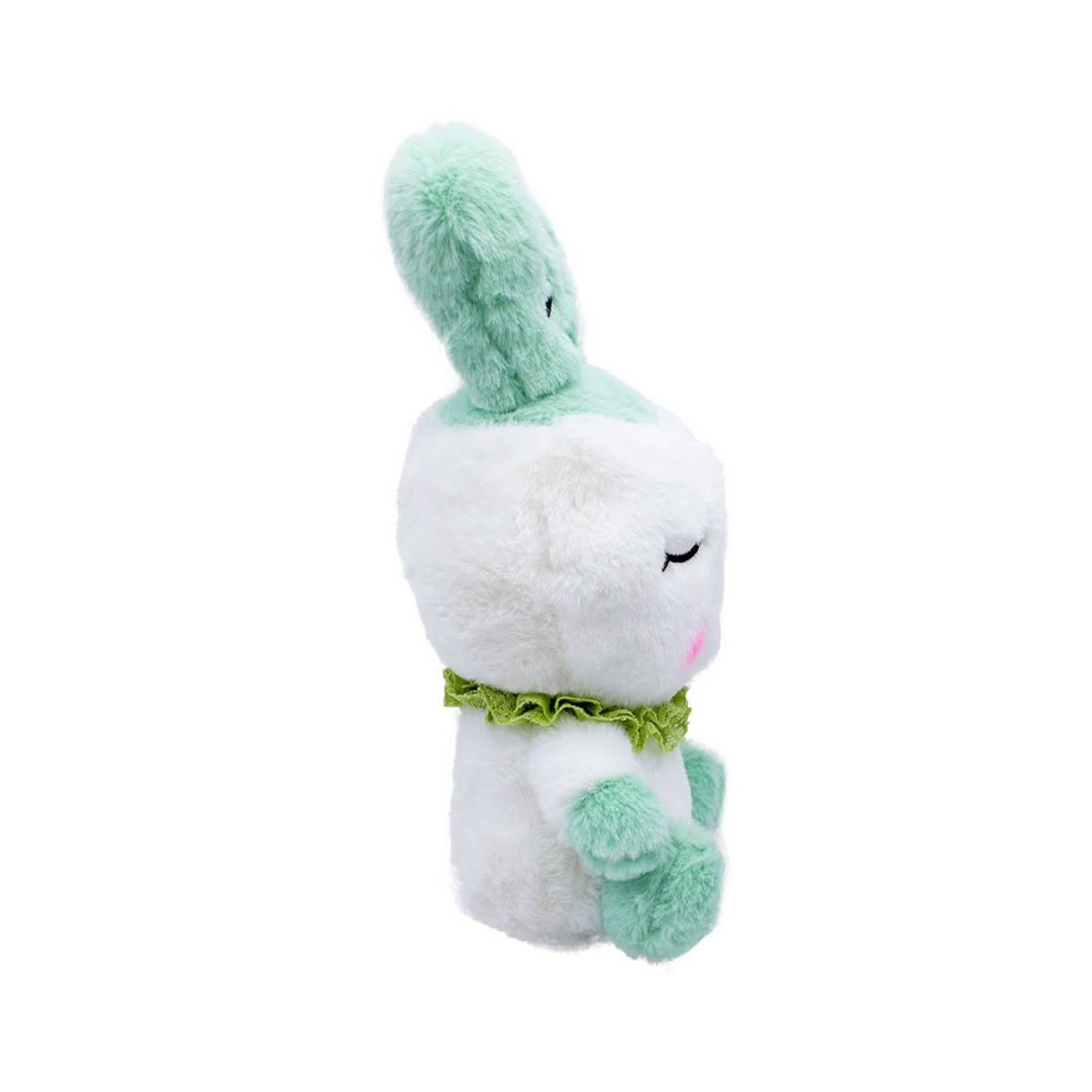 Conejo Blanco De Peluche Suave 28 Cm Conejito Kawaii Con Frutas en las Orejas Rabbit Bunny