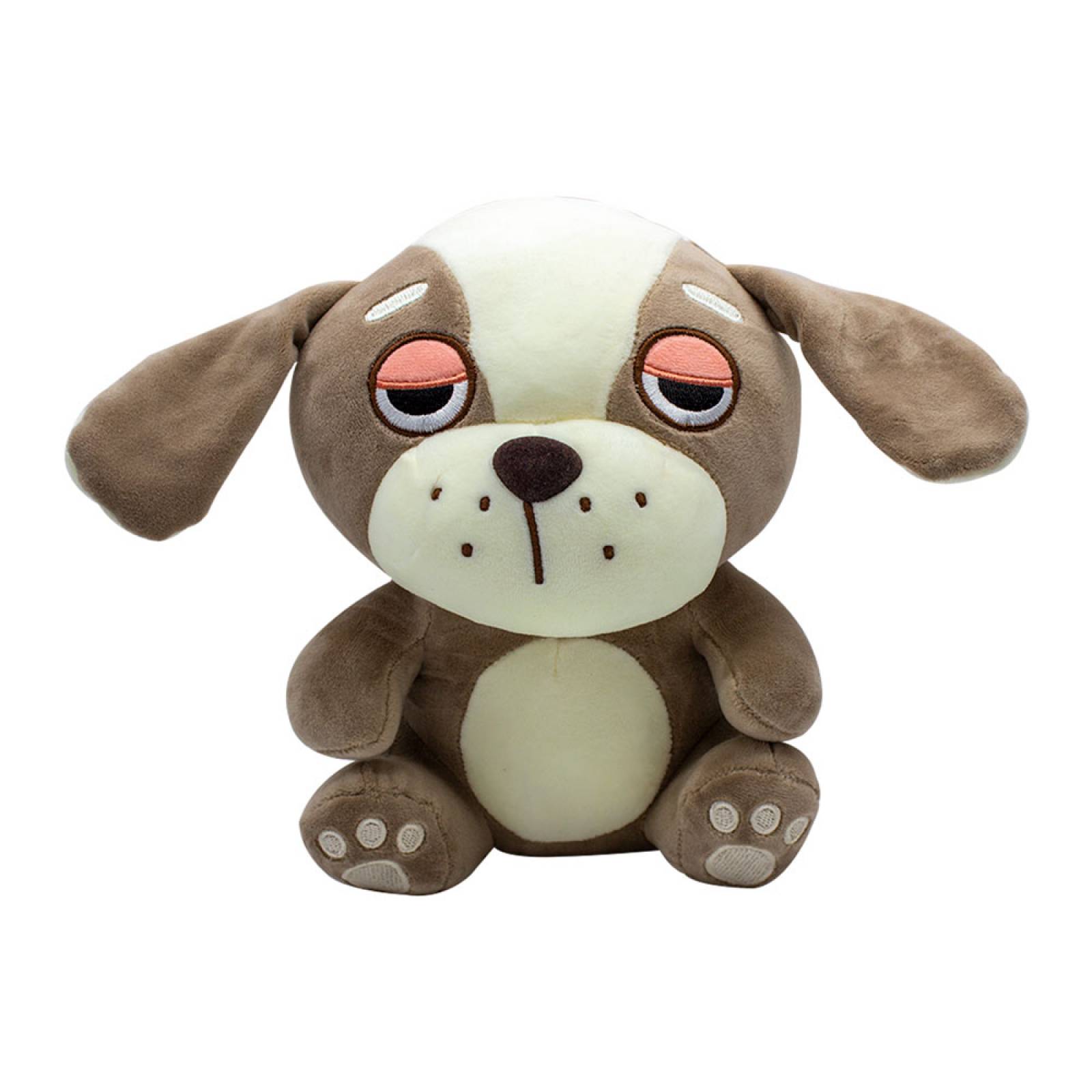 Paquete de Perrito de Peluche 23 Cm Kawaii Suave 2 Pzas Con Ojos Tristes Perro Juguete de Peluche