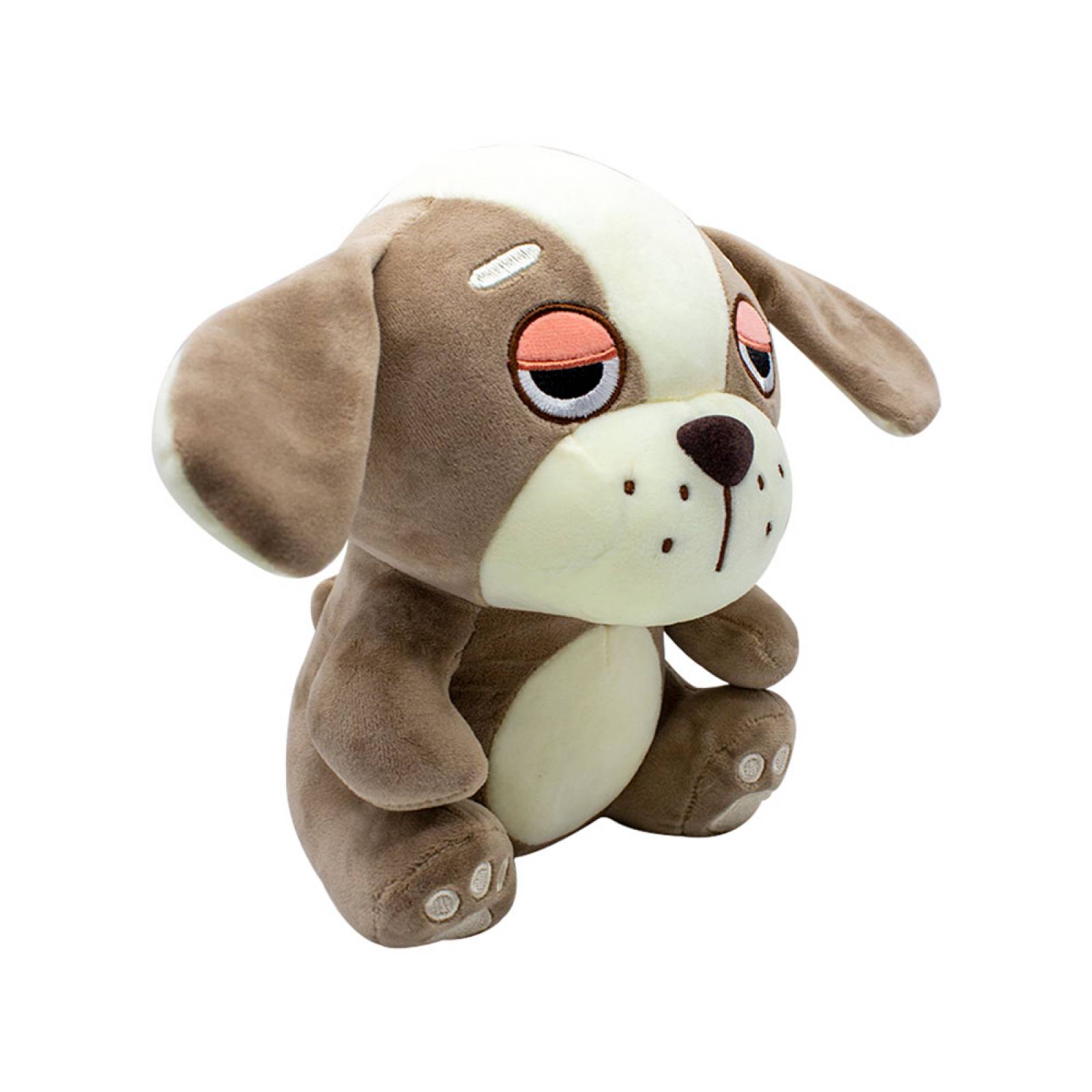 Paquete de Perrito de Peluche 23 Cm Kawaii Suave 2 Pzas Con Ojos Tristes Perro Juguete de Peluche