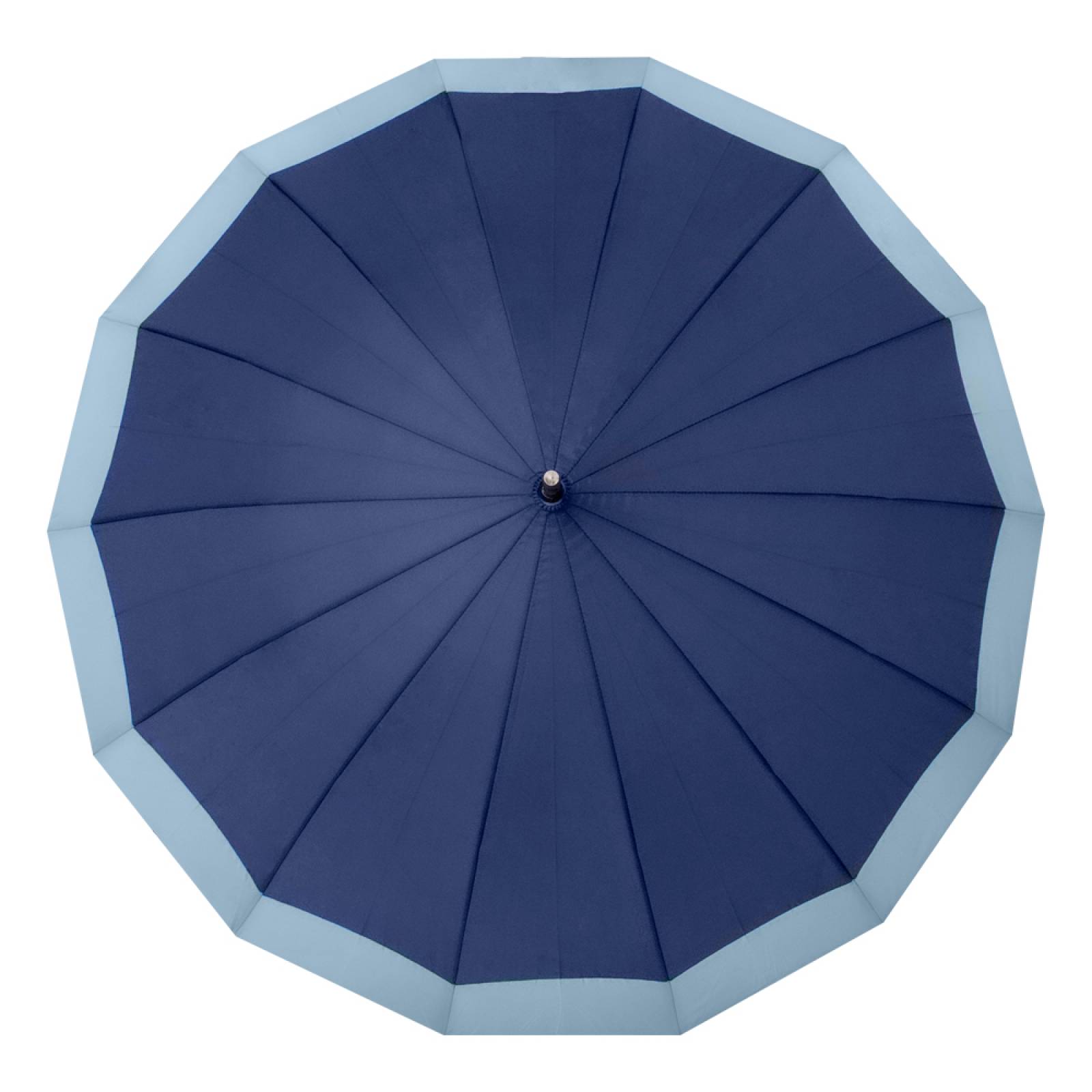 Paquete de 4 Sombrilla Manual de Color de Baston Plegable Para Sol Grande 100 CM Diámetro 14 Varillas Mango Recto