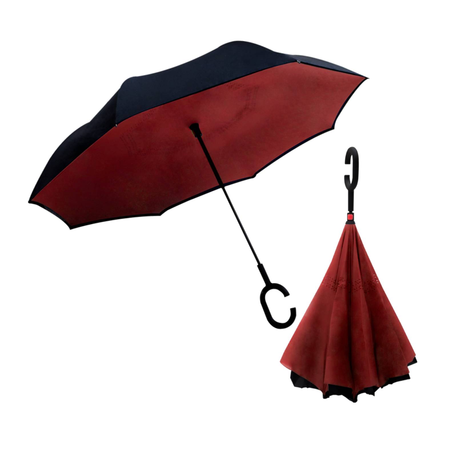 Paraguas Sombrilla Reversible Doble Tela Diseños Diferentes