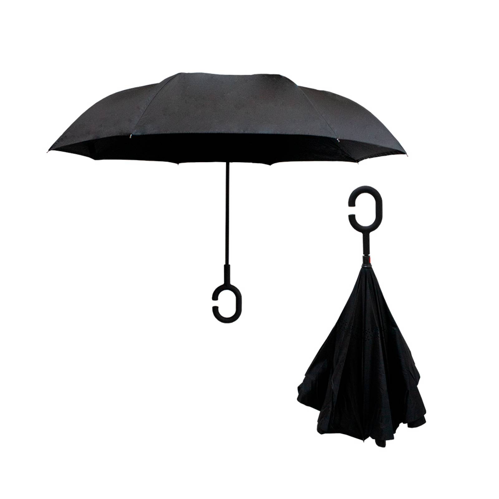 Paraguas Sombrilla Reversible Doble Tela Diseños Diferentes