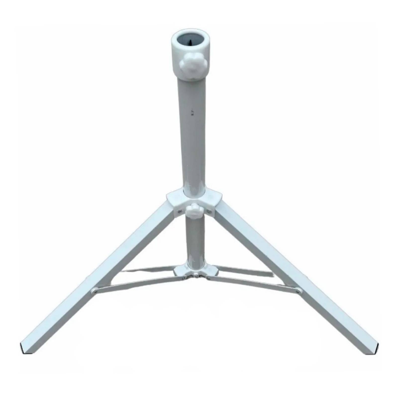 Base Portátil Y Plegable Para Sombrilla Playa Y Jardín Metal 4 Patas