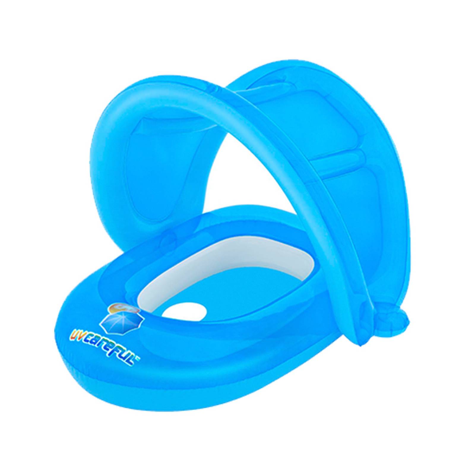 Silla Inflable Salvavidas Para Bebé De Color Con Techo