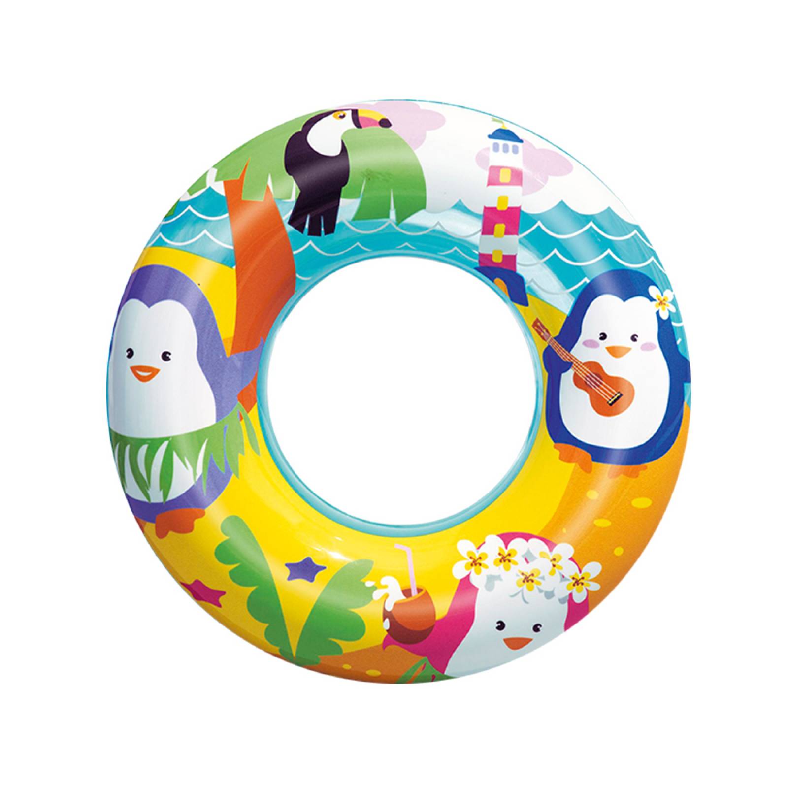 Salvavidas De Mayoreo Inflable Infantil De 51 Cm 6 Piezas