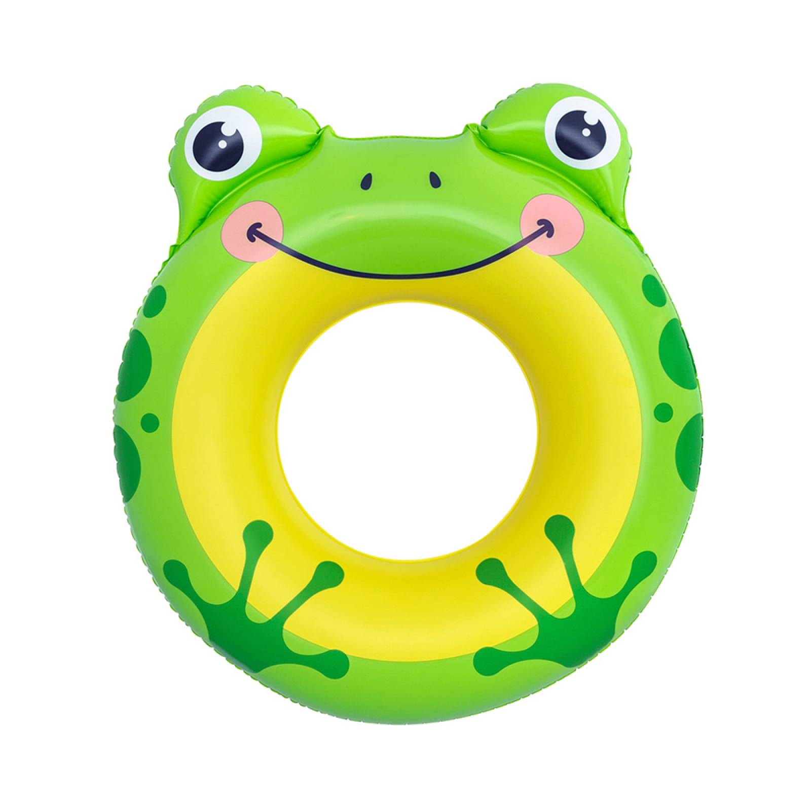 Salvavidas Inflable Dona Flotador Diseño Panda Y Rana 6 Pzas