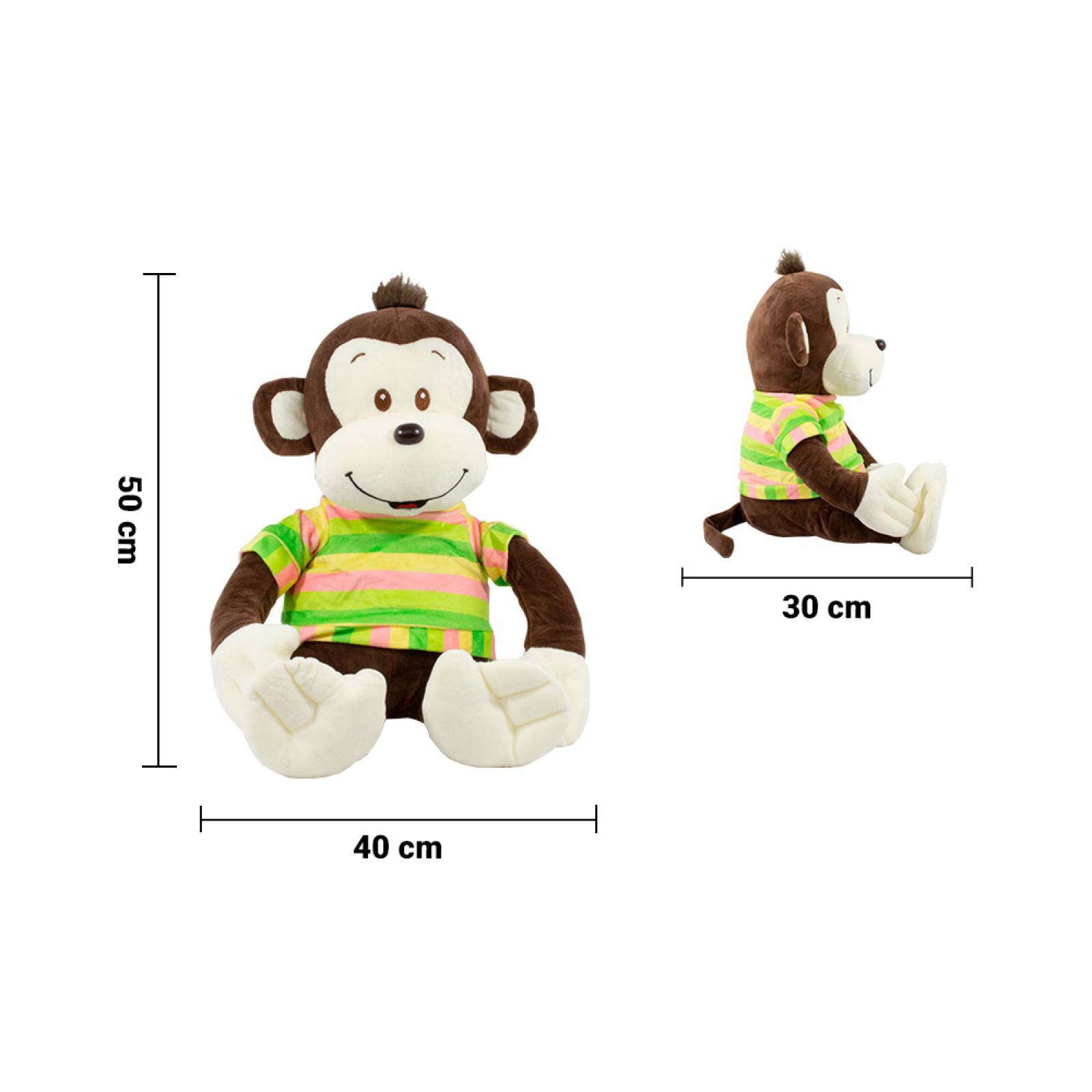 Chango De Peluche Mono Grande Imanes Monkey Changuito 50 Cm