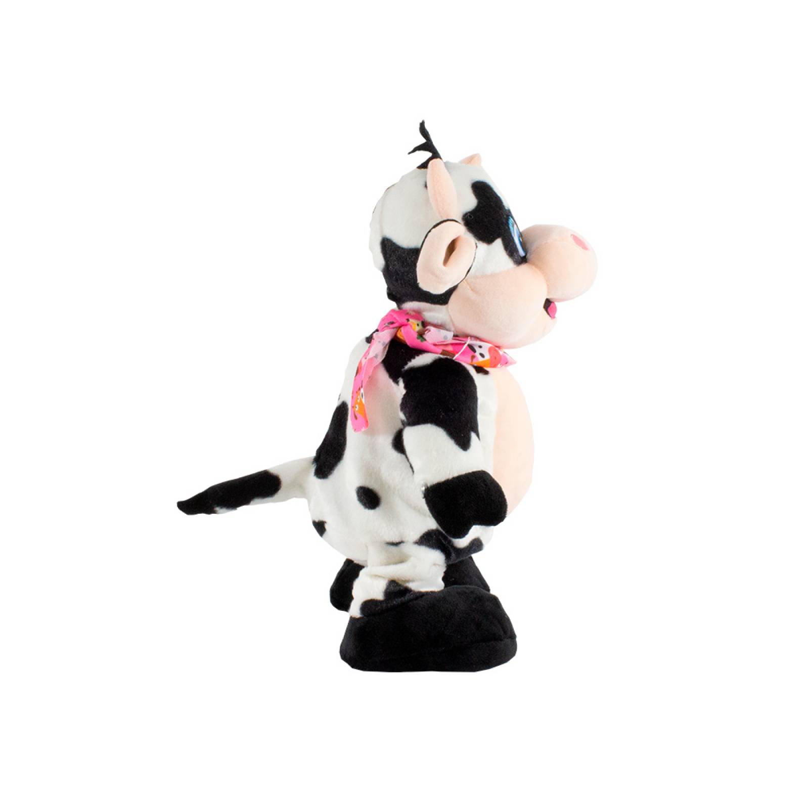 Vaca De Peluche Musical Con Movimiento Vaquita Bailarina