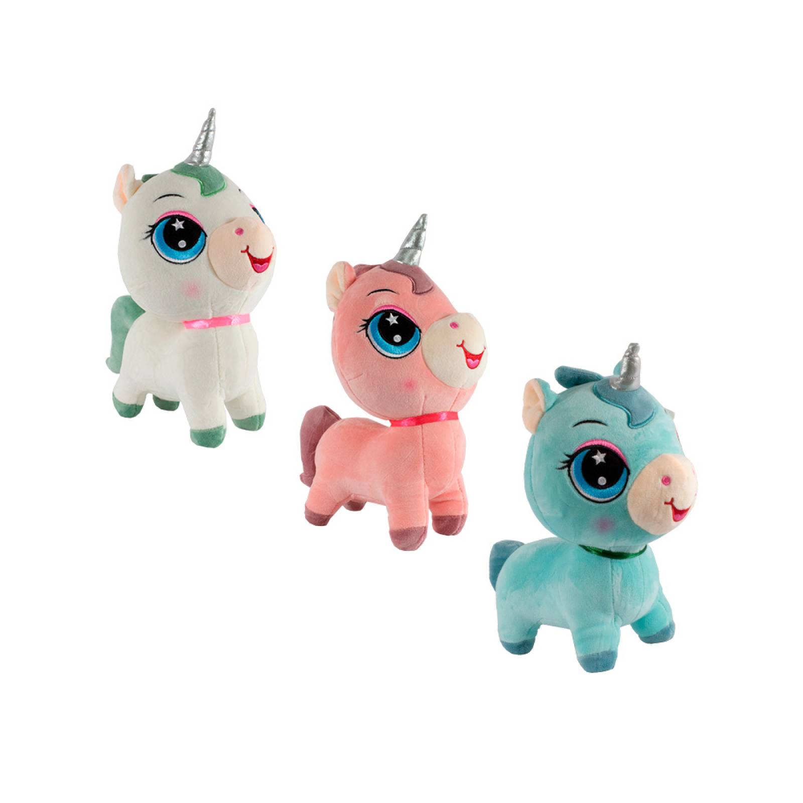 Unicornio Pony De Peluche Suave Kawaii Juguete Infantil 26cm