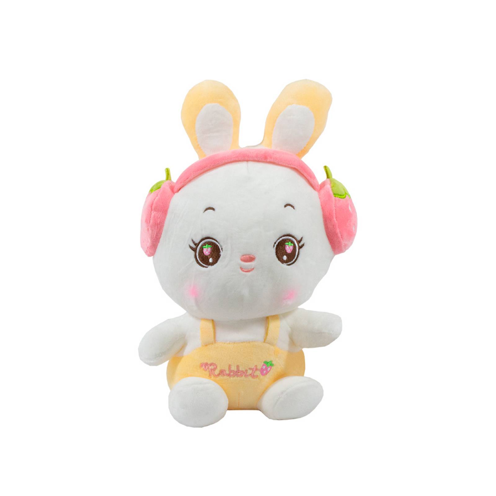 Conejo De Peluche Tierno Rosa Pequeño Felpa Ultra Suave