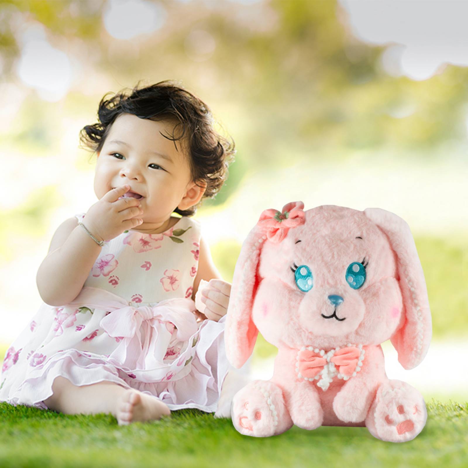 Conejo De Peluche Liebre Conejito De Felpa Juguete 30 Cm