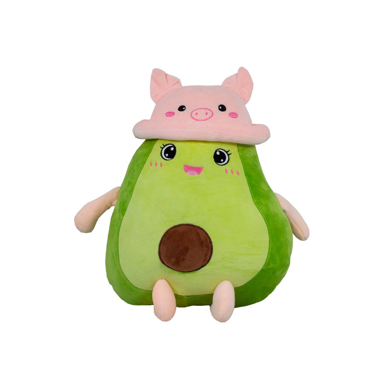 Peluche de Aguacate Kawaii Suave Y Esponjoso Cojin de Aguacate 50 cm
