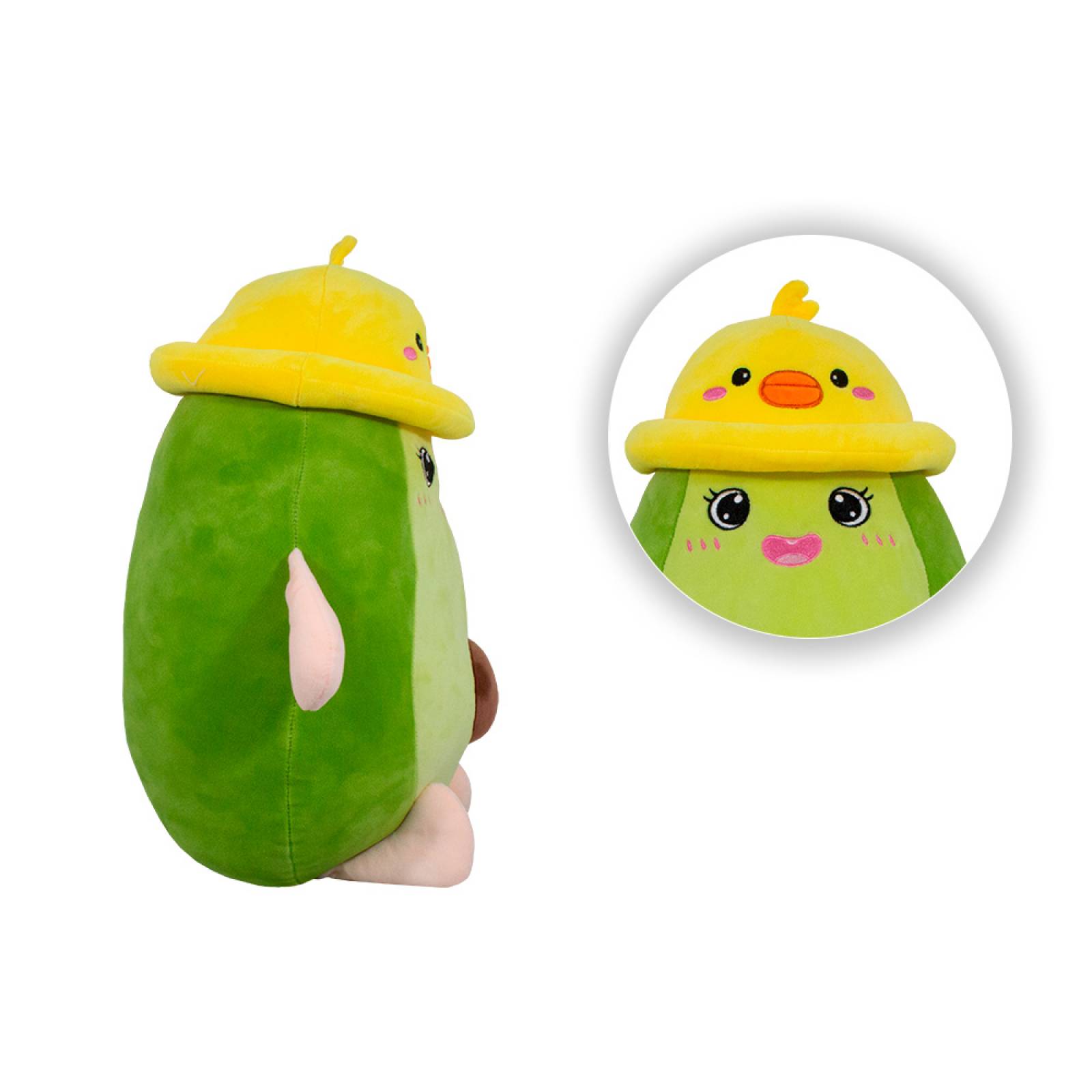 Peluche de Aguacate Kawaii Suave Y Esponjoso Cojin de Aguacate 50 cm