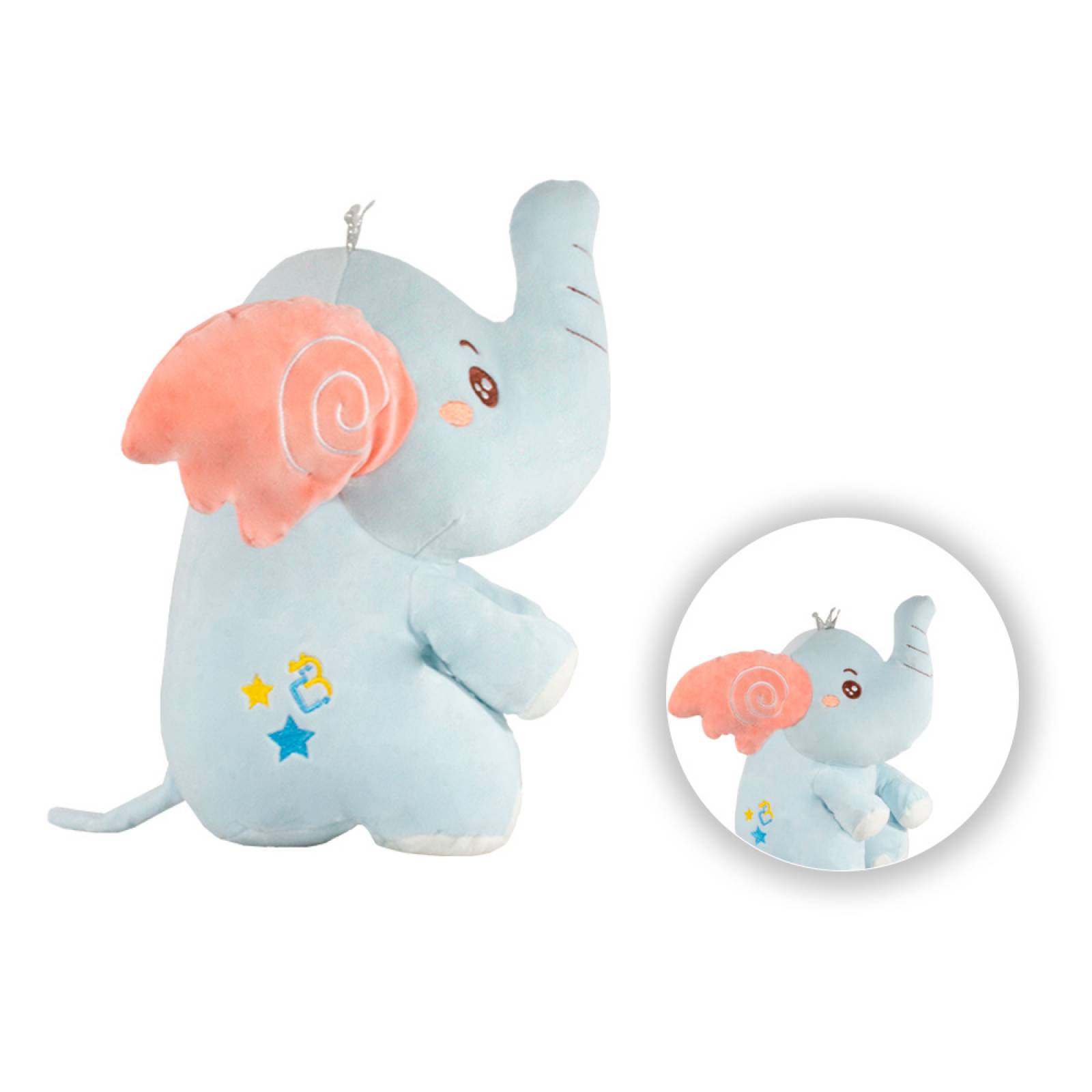 Elefante De Peluche Kawaii Grande Ultra Suave y Esponjoso