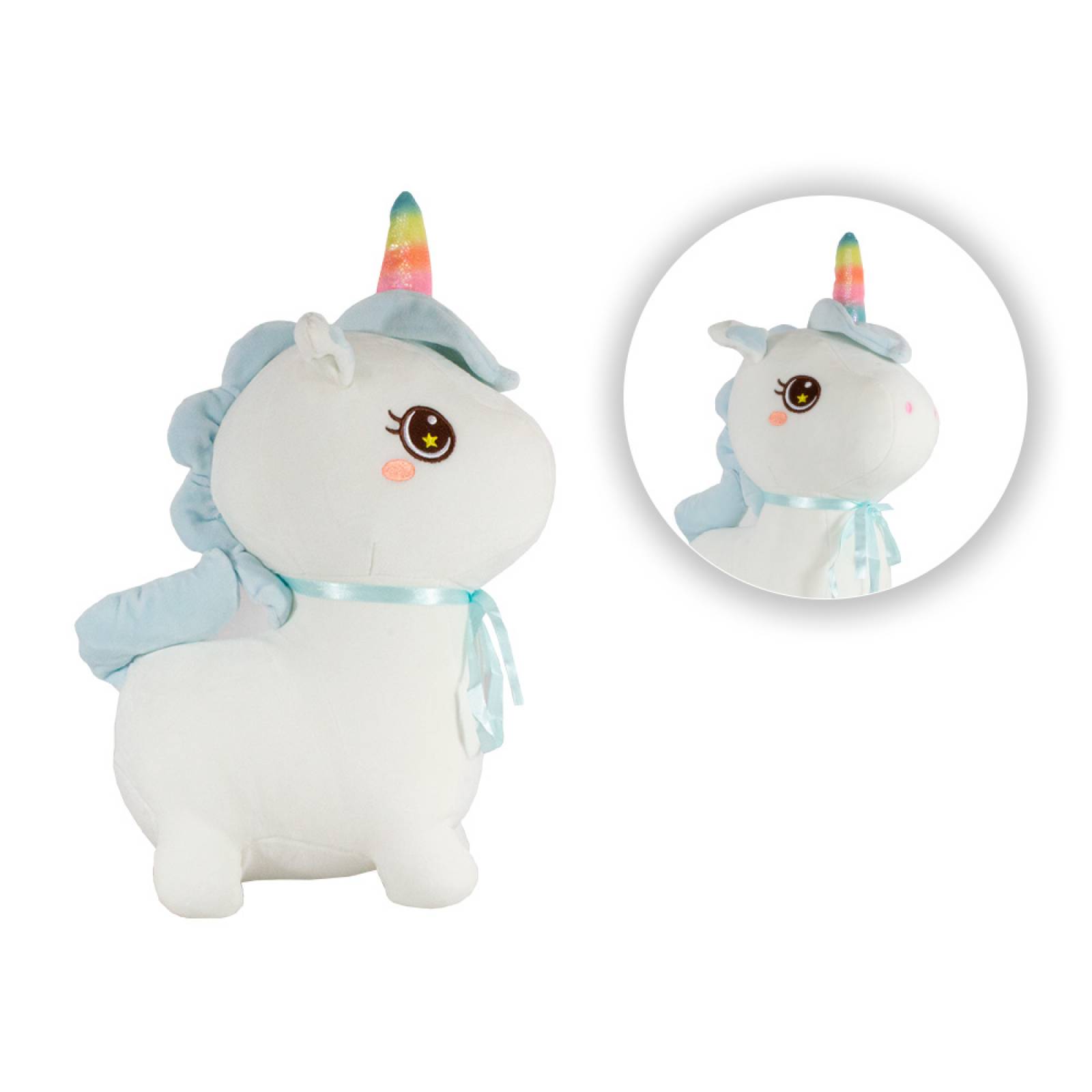 Unicornio De Peluche Hipoalergenico Suave Unicornio 45 Cm