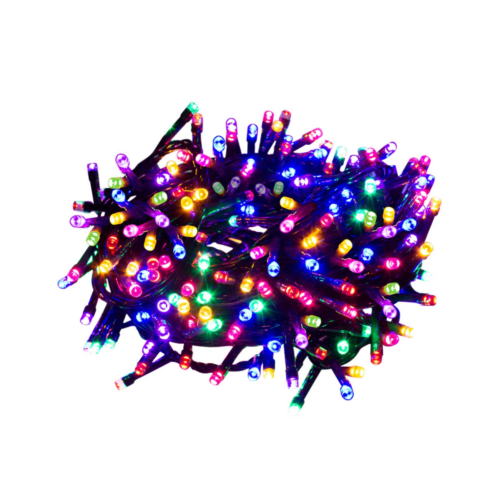 Serie De Luces 300 Led Luz Multicolor 8 Funciones 14 Mts