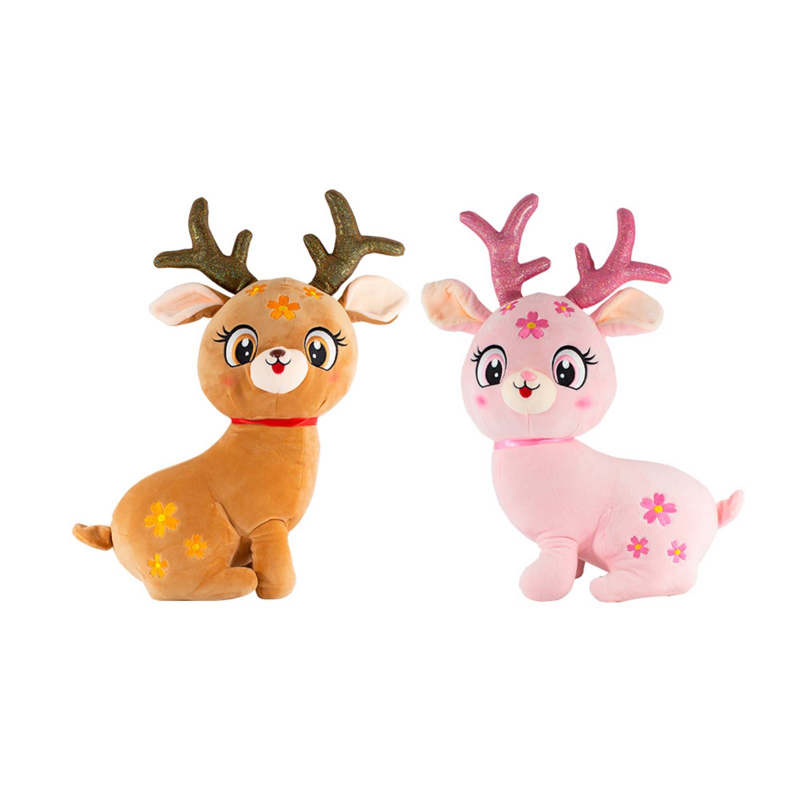 Reno De Peluche Navideño Juguete Decoración Navidad Grande