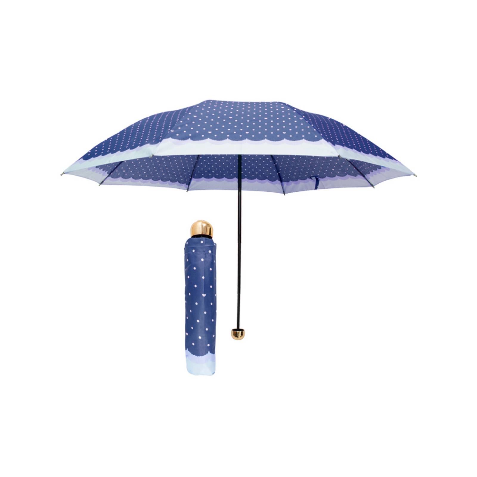 Paraguas de bolsillo Reforzado, Resistente a Vientos y Lluvias Fuertes, Mango Ergonómico y automático, con funda incluida Fácil de Transportar